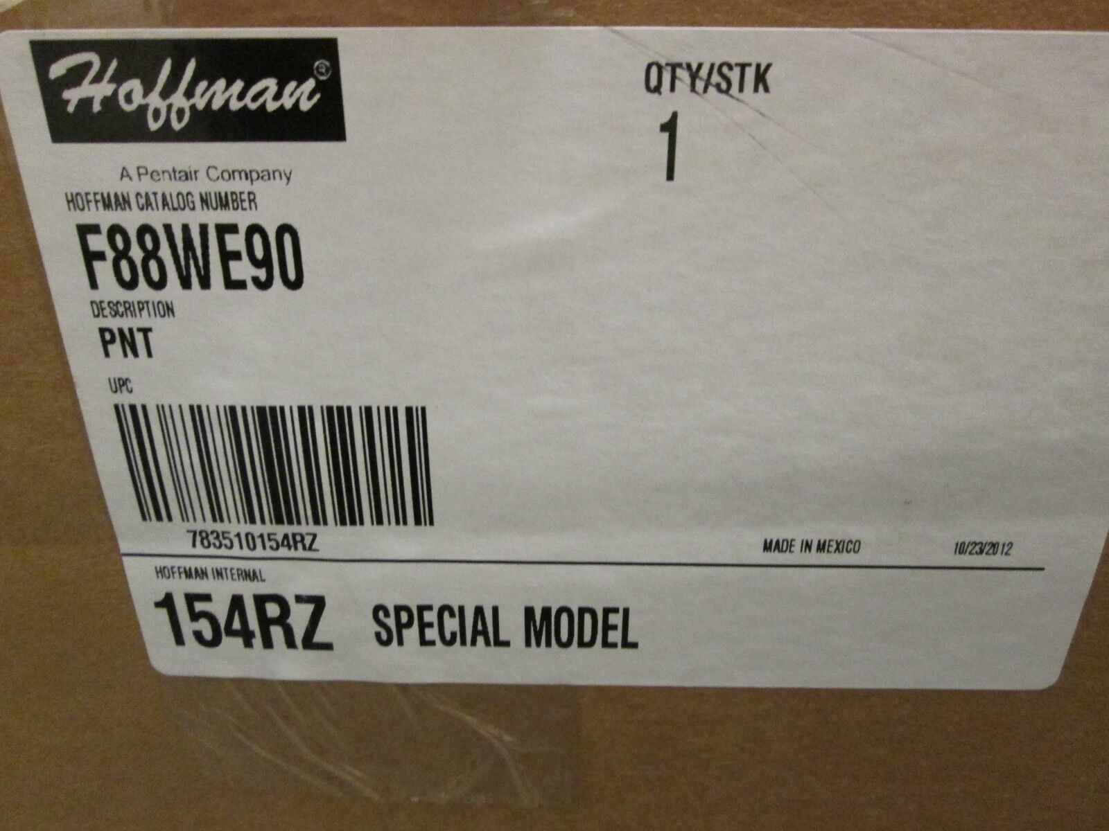 Hoffman Wireway 90 Degree Elbow F88WE90 Size 8x8" New Surplus