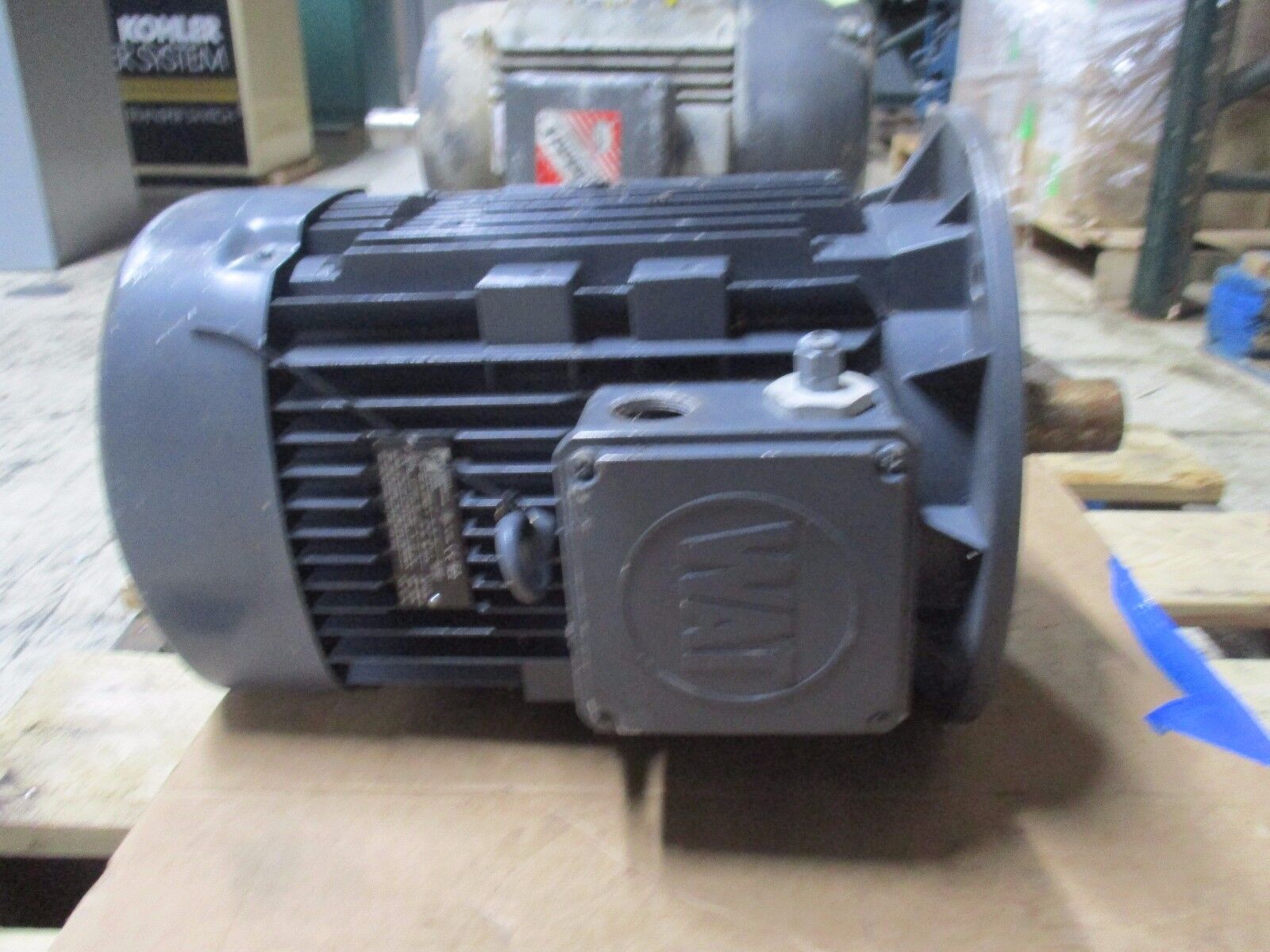 WAT AC Motor Q2EFA132N2AH 10HP 2930/3505RPM's 380/440V 50/60Hz Used
