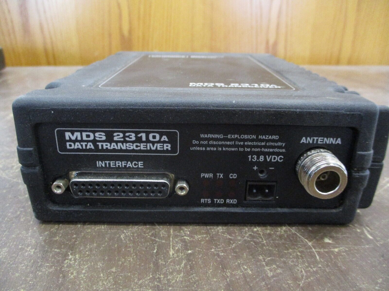 Microwave Data Systems Data Transceiver 2310RA1D11401A Rev. L 13.8VDC 2.5A Used