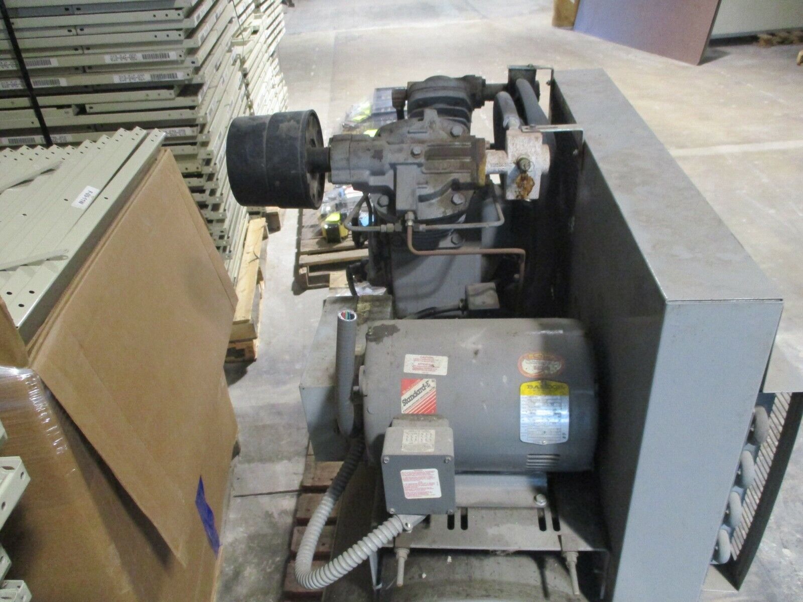 Ingersoll Rand Air Compressor 2545e10230/3/60 10HP 230V 28A 3Ph 35CFM Used