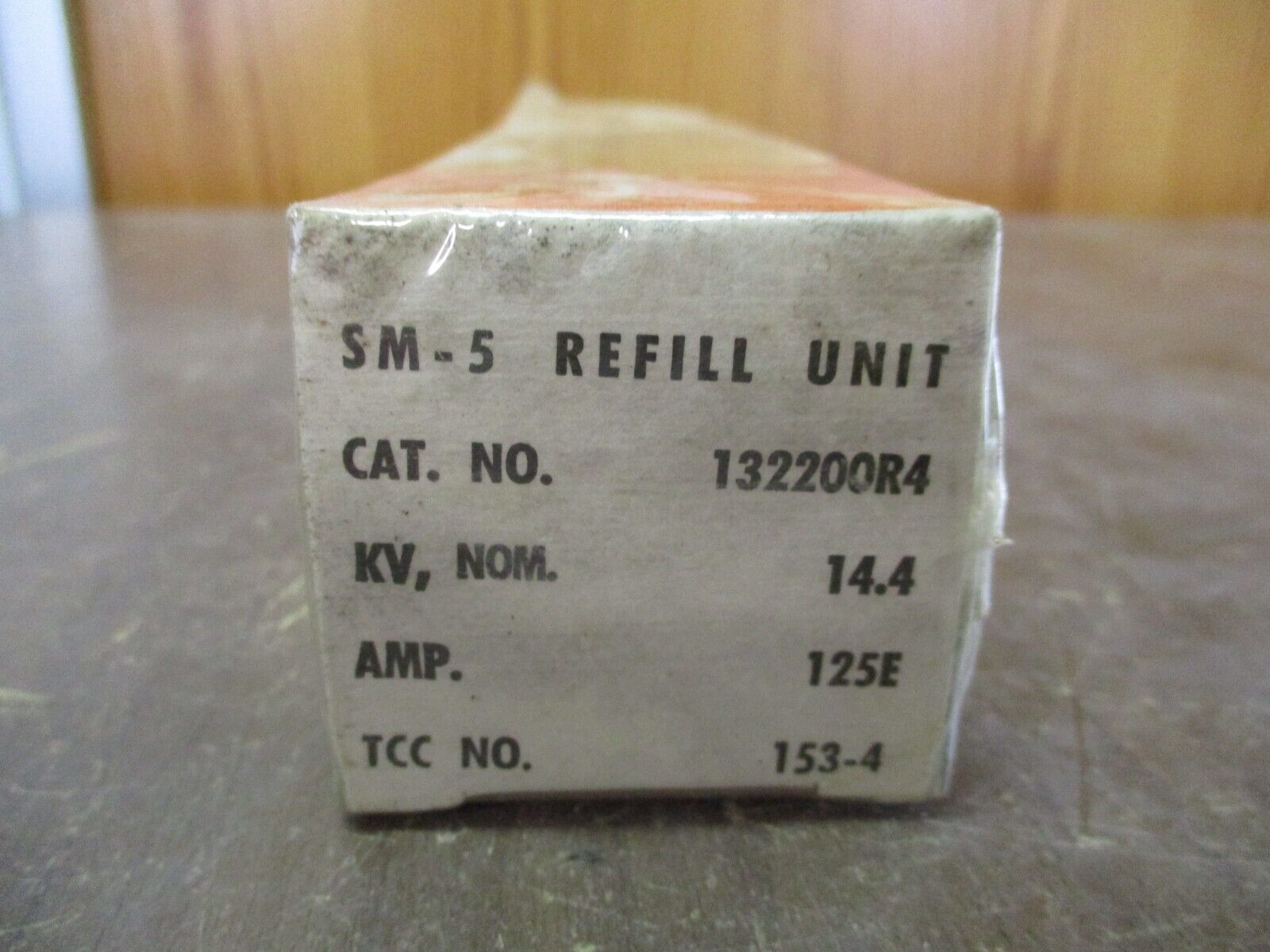 S&C SM-5 Fuse Refill Unit 132200R4 125E 14.4kV New Surplus