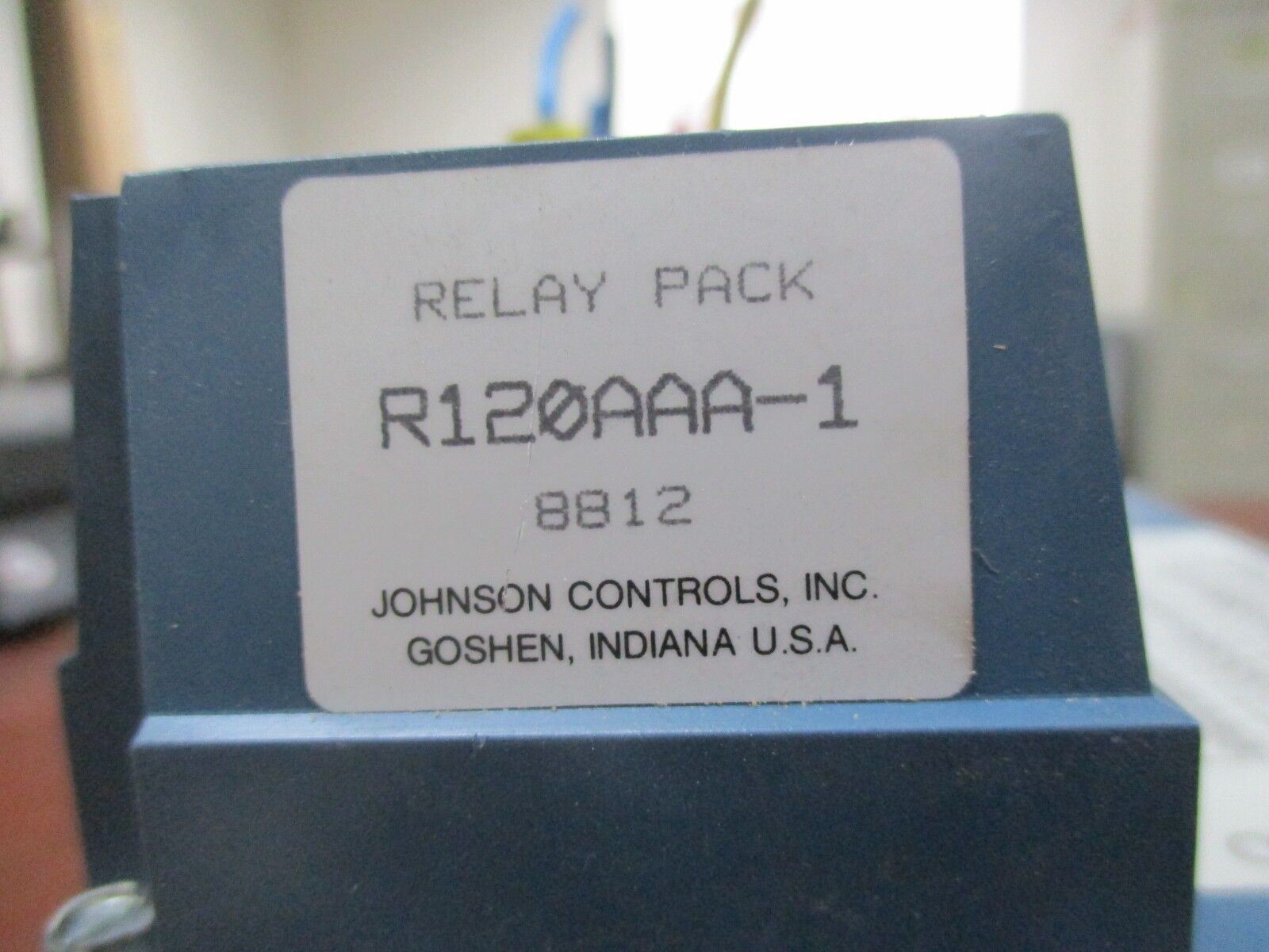 Johnson Controls Staging Module w/ Relay Pack S500DAA-2 Rev. D R120AAA-1 Pack