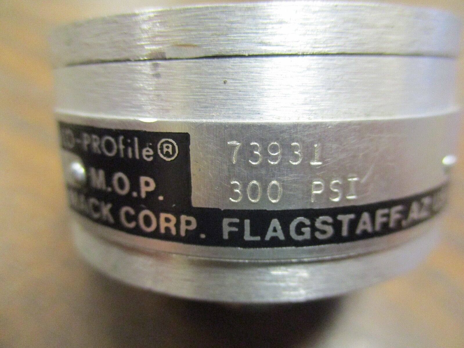 Mack Corp Pneumatic Actuator/Cylinder 73931 300PSI Used