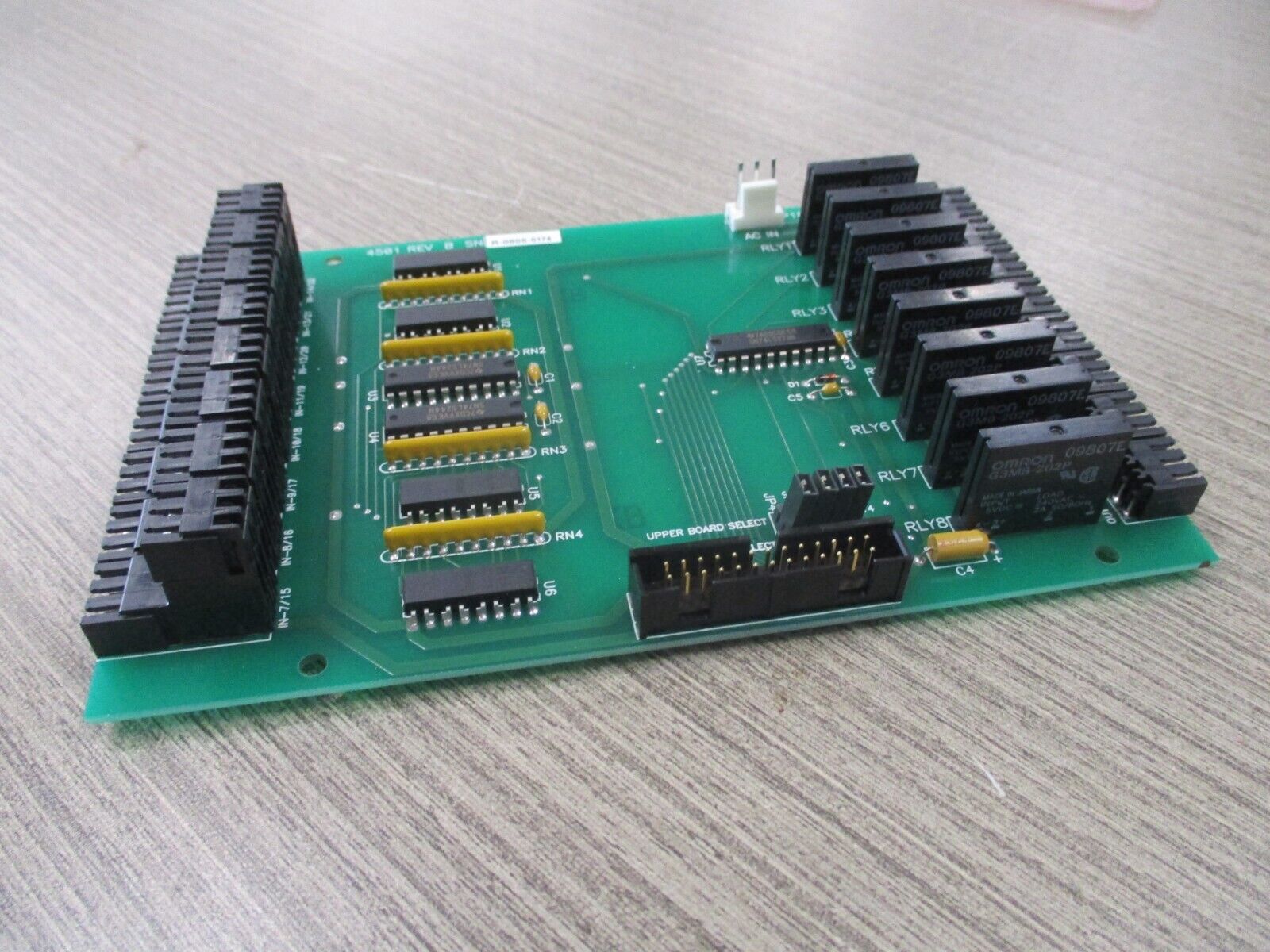 Unist SPR-2000 Lower Expansion Board 4510-O1L Rev. B New Surplus