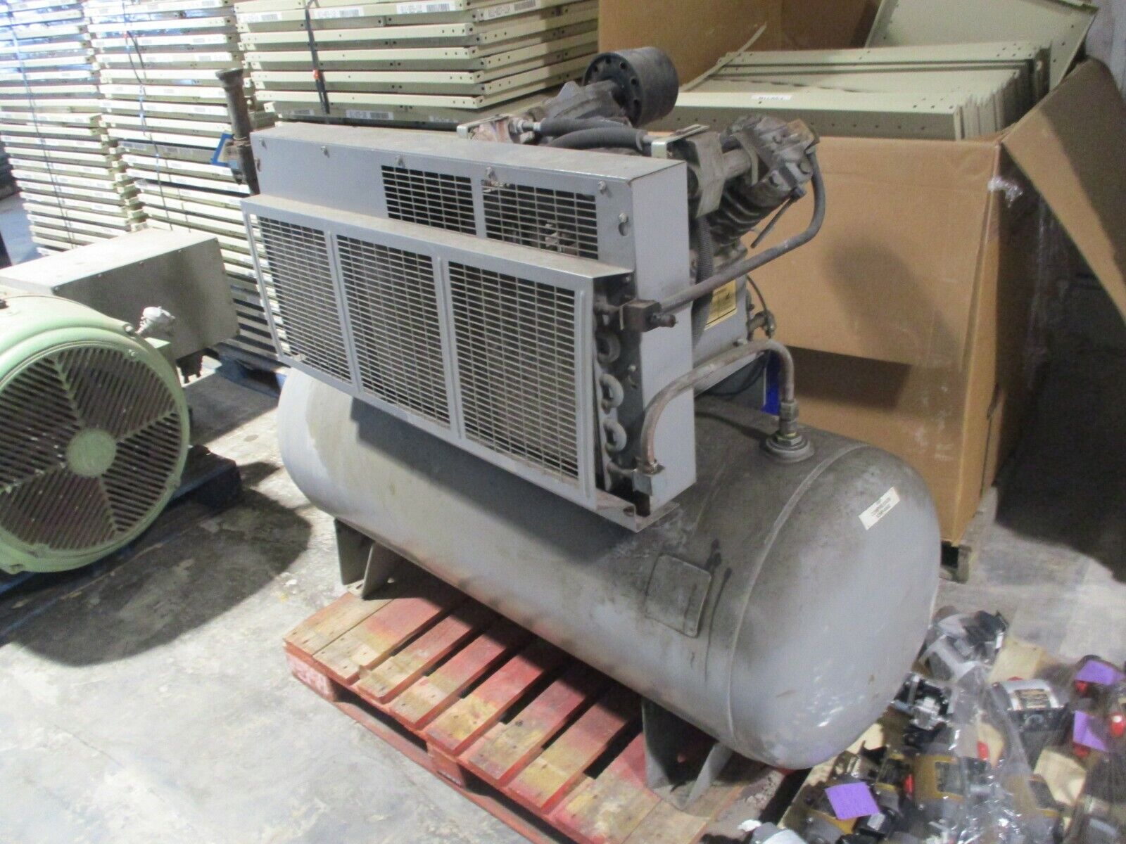 Ingersoll Rand Air Compressor 2545e10230/3/60 10HP 230V 28A 3Ph 35CFM Used