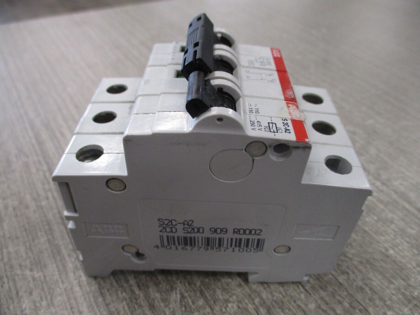 ABB Circuit Breaker S 202 C 63 63A 400V 3P Used