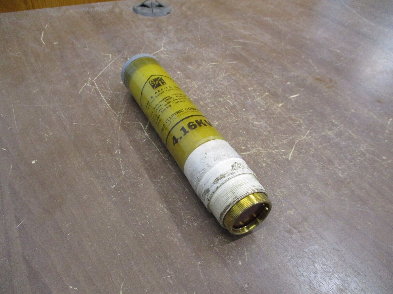 S&C SM-5 Refill Unit 130600R4 400E 4.16kV Used