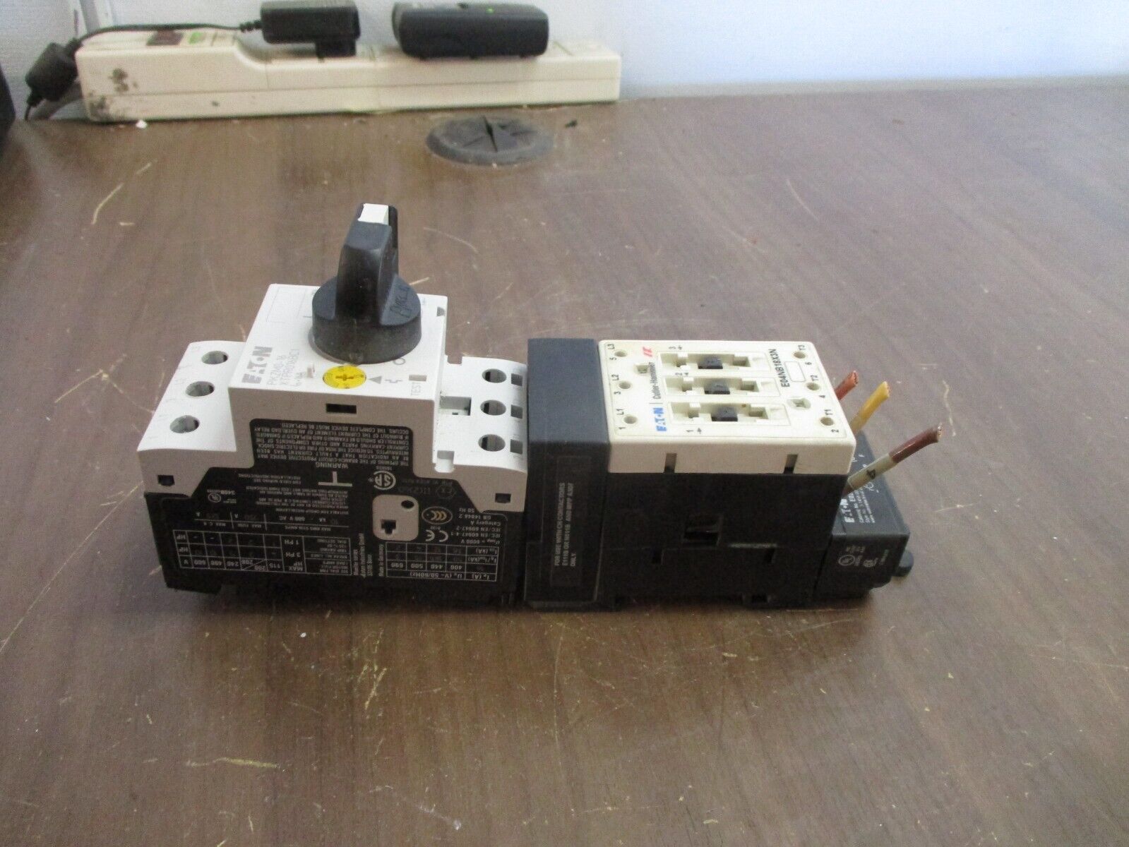 Eaton Starter E04NB18X3N / PKZM0-16 XTPR016BC1 24VDC Coil Trip: 10-16A Used