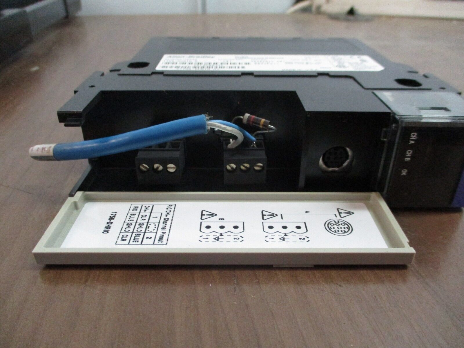 Allen-Bradley DH+/RIO Comm. Interface Module 1756-DHRIO Ser. D F/W. Rev. 6.2