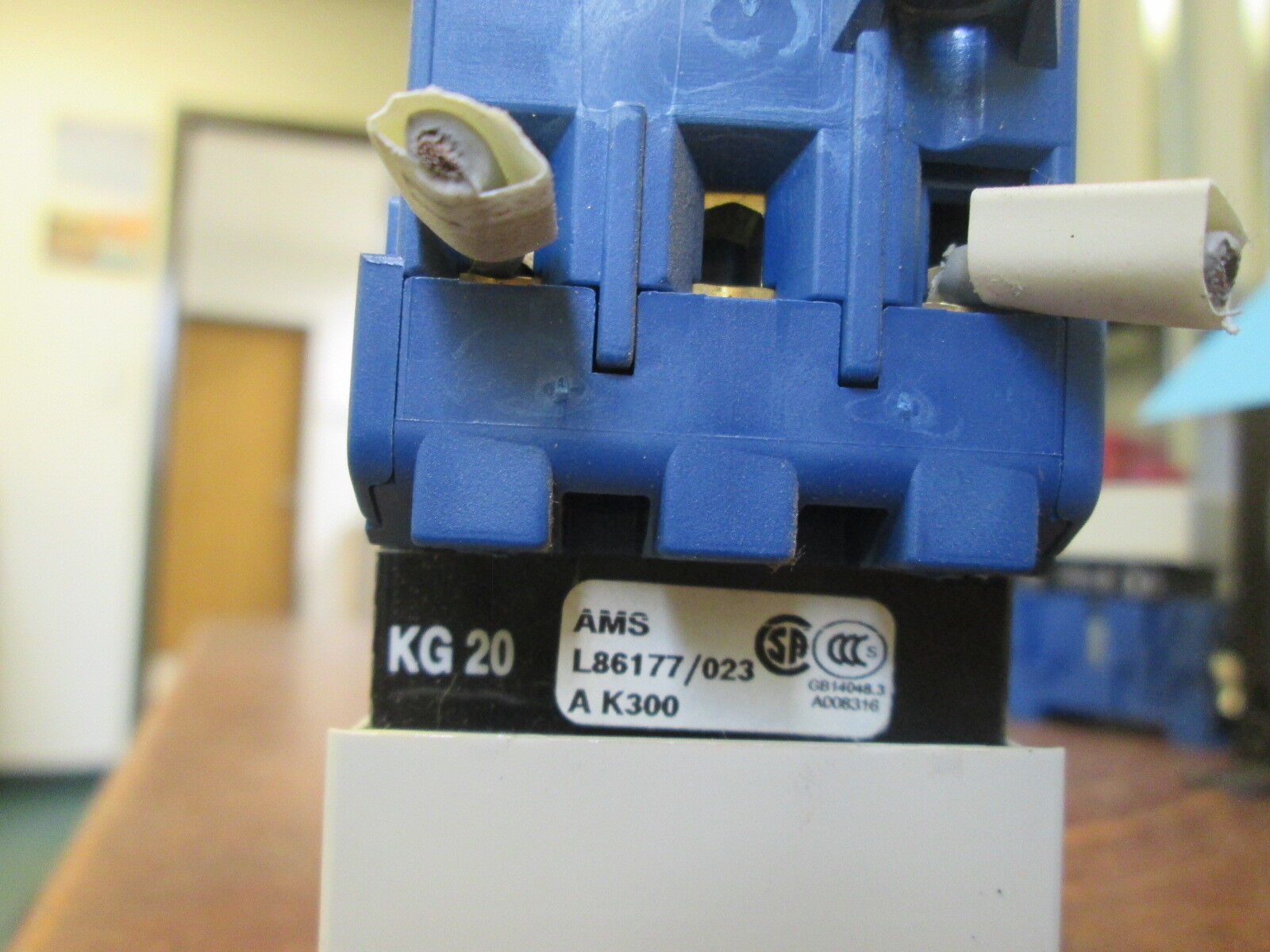 Kraus & Naimer Manual Motor Controller KG 20 25A 600V Used