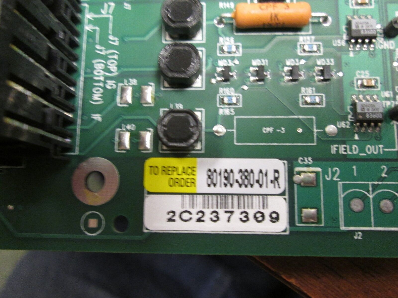 Allen-Bradley PC Board 80190-378-51/12 Used