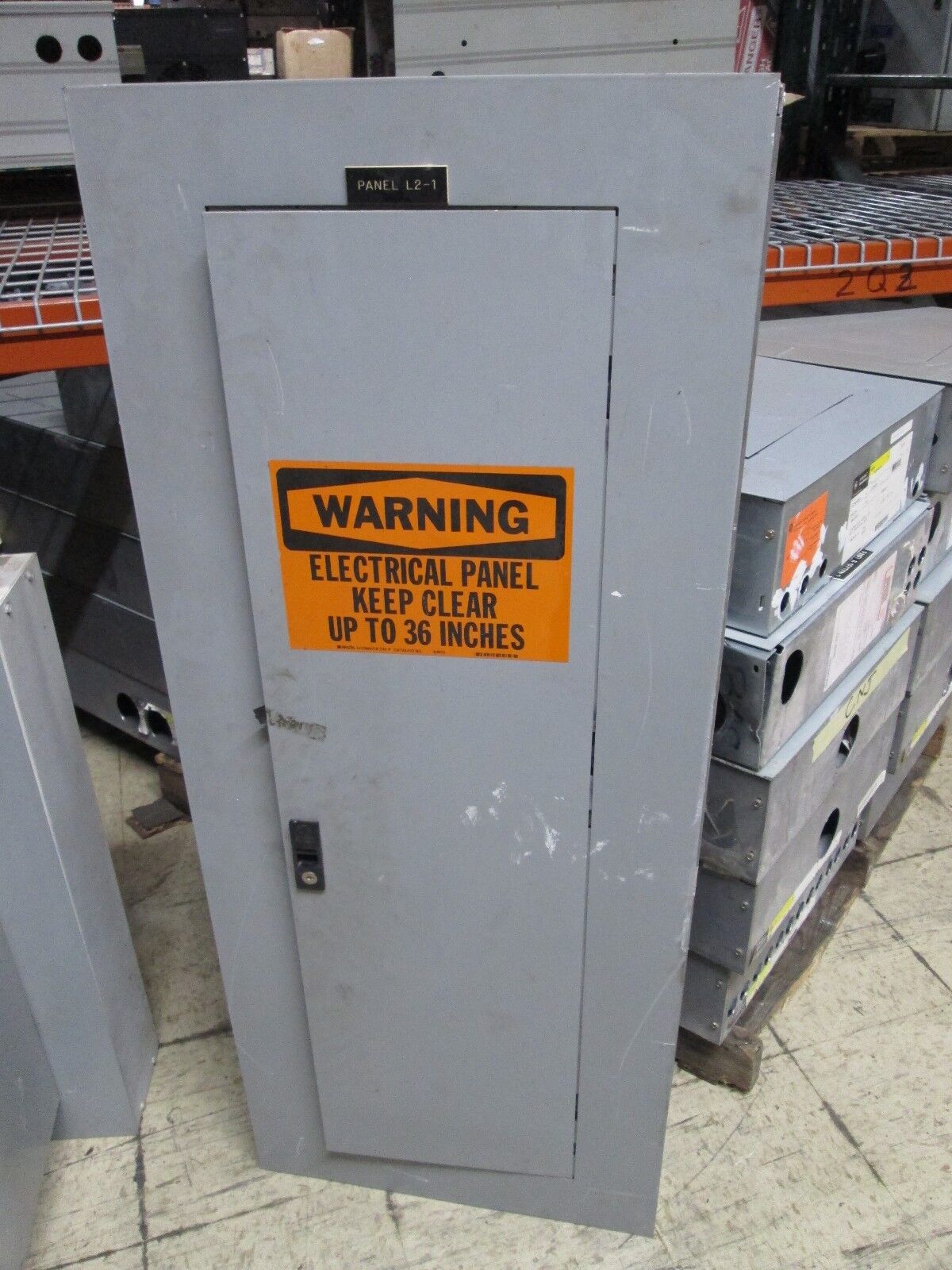 GE Main Circuit Breaker Panel AQF3422ABX AXB4 150A Main Breaker 225A 208Y/120V