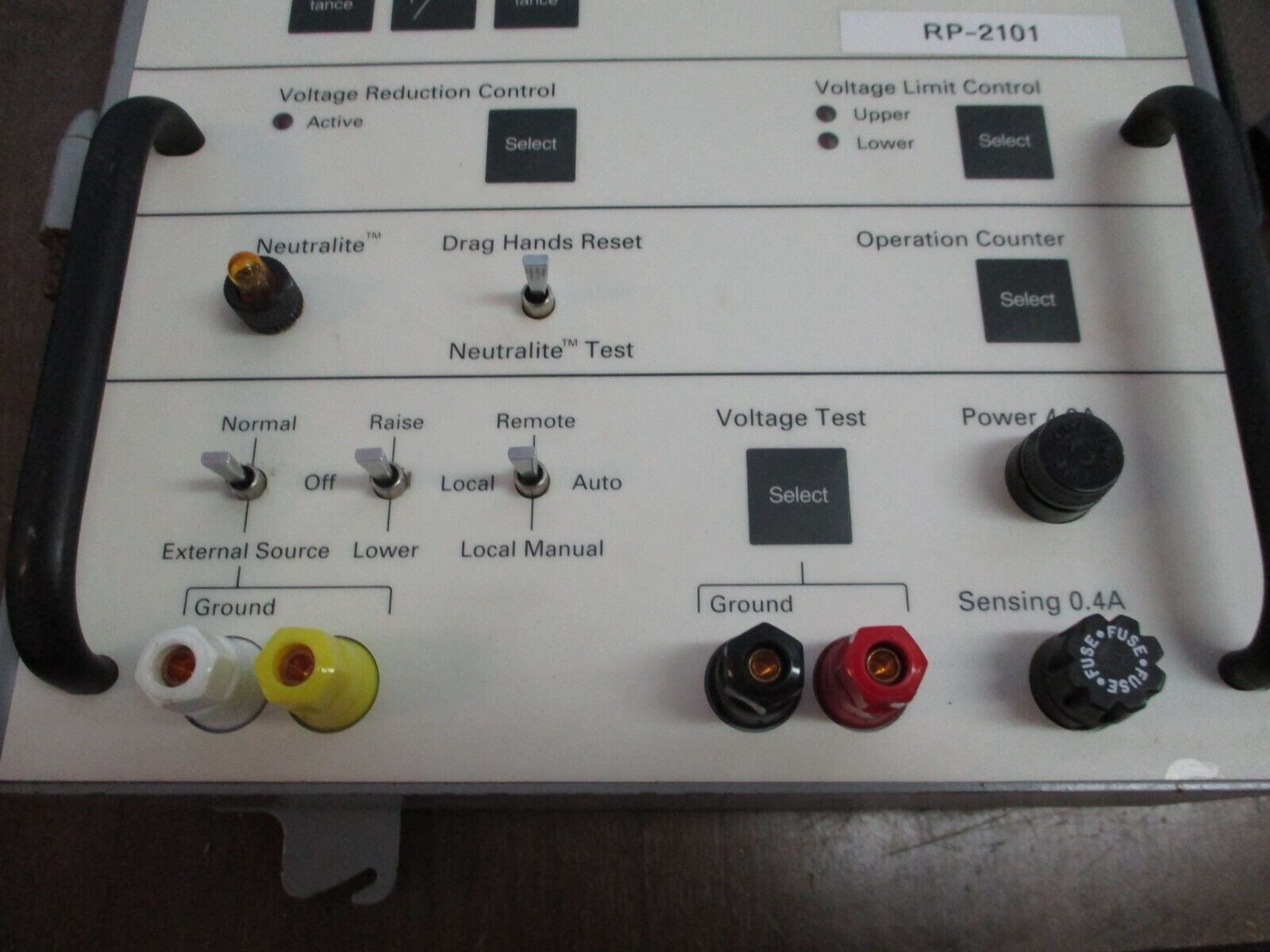 Siemens Accu/Stat MJ-X Voltage Regulator Control Panel 59689 Used