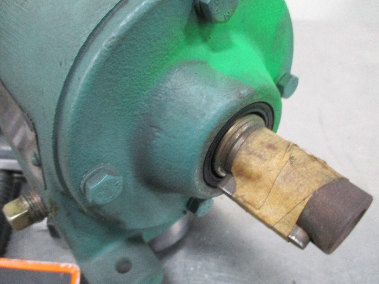 Reliance S-2000 Duty Master AC Motor w/ Gear & Brake B79K7268M 1HP Used