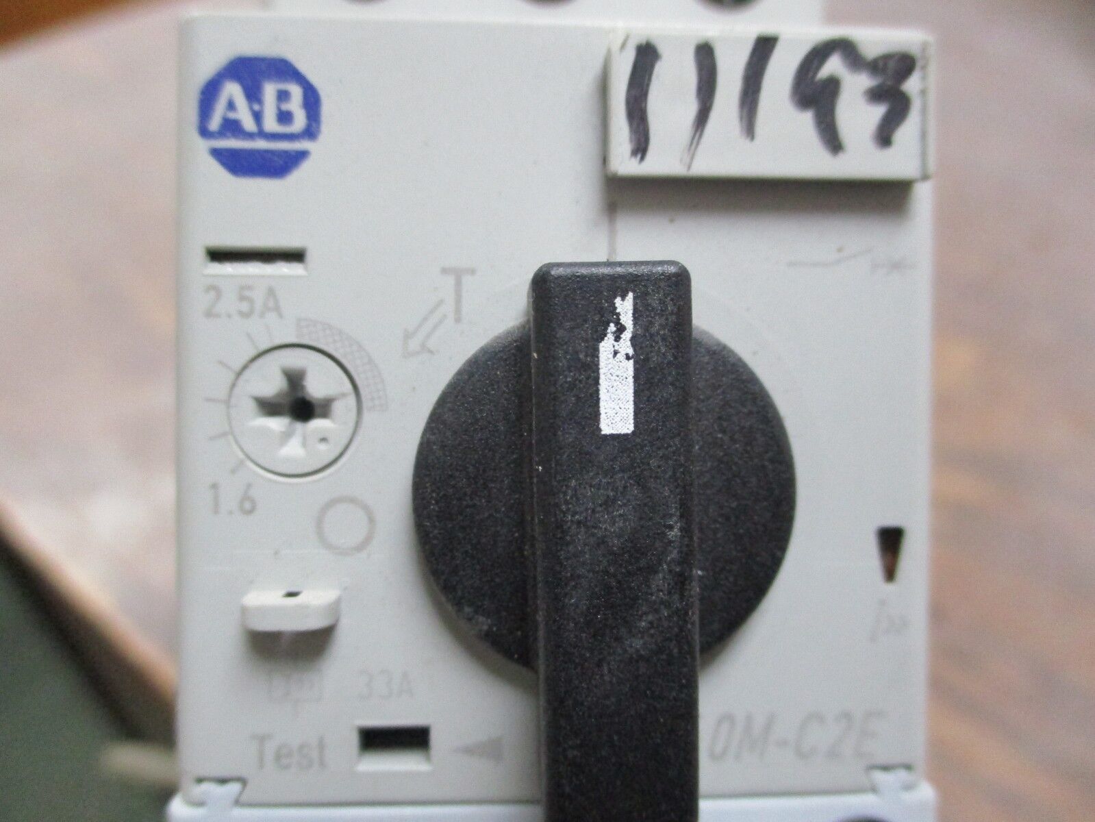 Allen-Bradley Starter 190E-AND2-CB25C-R10-V Ser. B 120V Coil 25A 600V Used