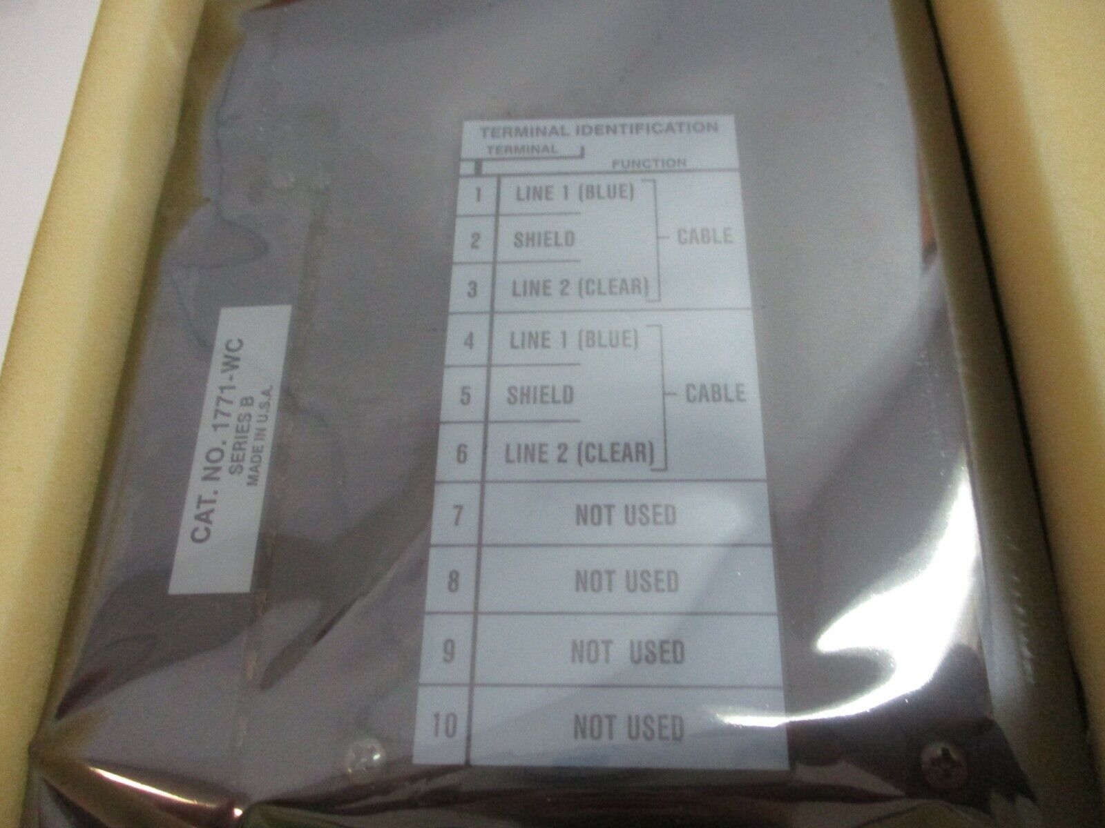 Allen-Bradley Fiber Optic Converter 1771-AF New Surplus