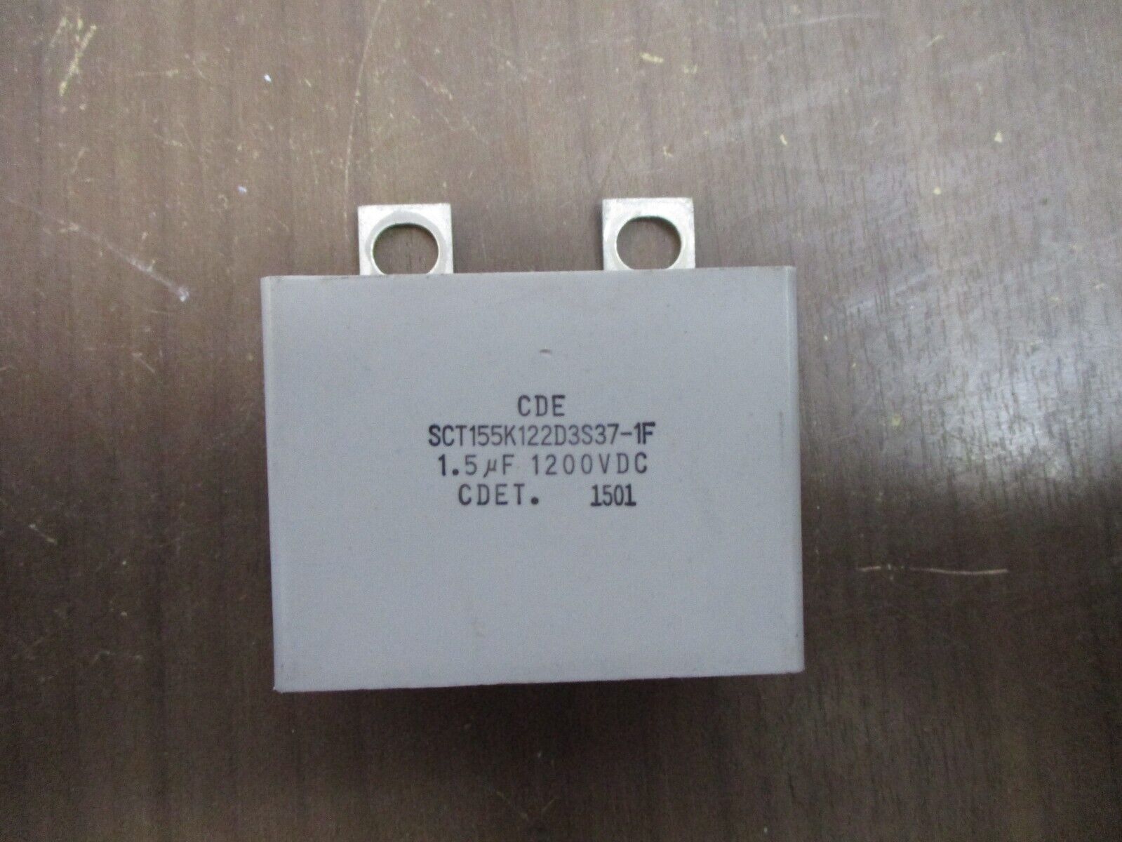 CDE Capacitor SCT155K122D3S37-1F 1.5uF 1200VDC Used