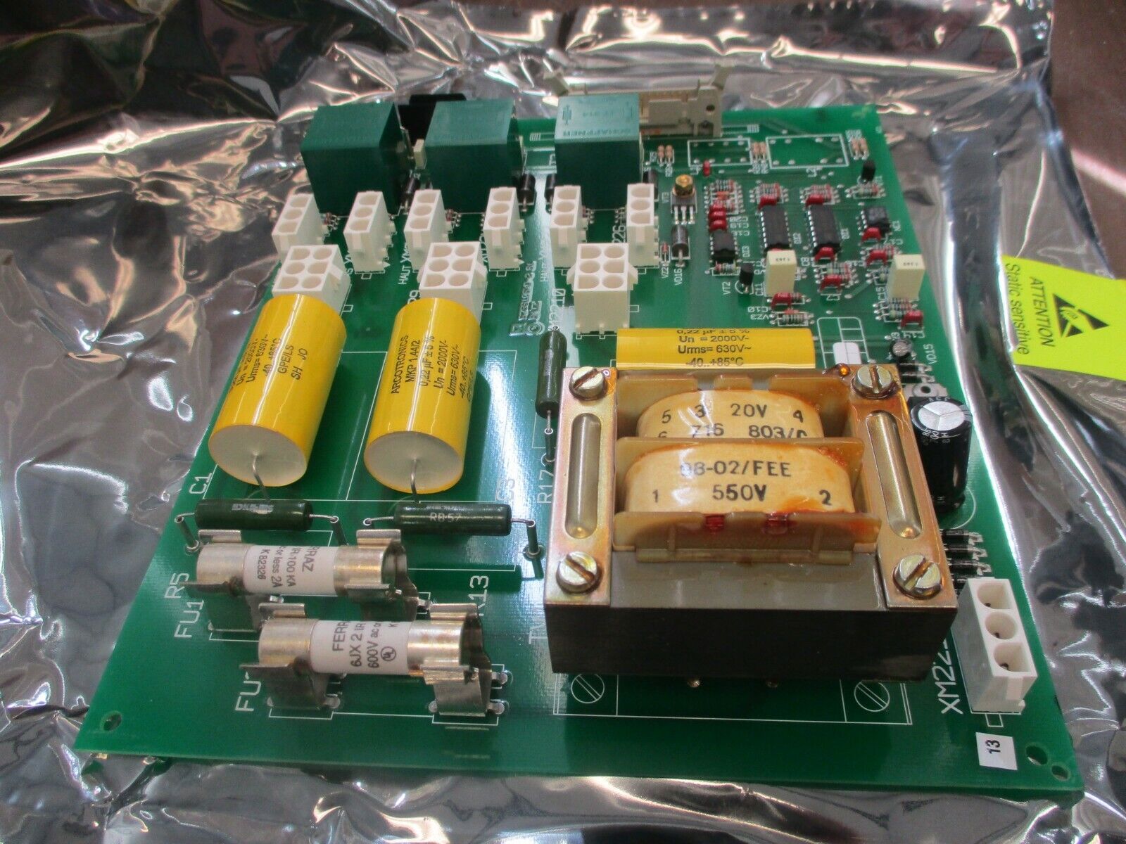 MGE BAIZ.US Control Board 6739902 Rev. B2 New Surplus