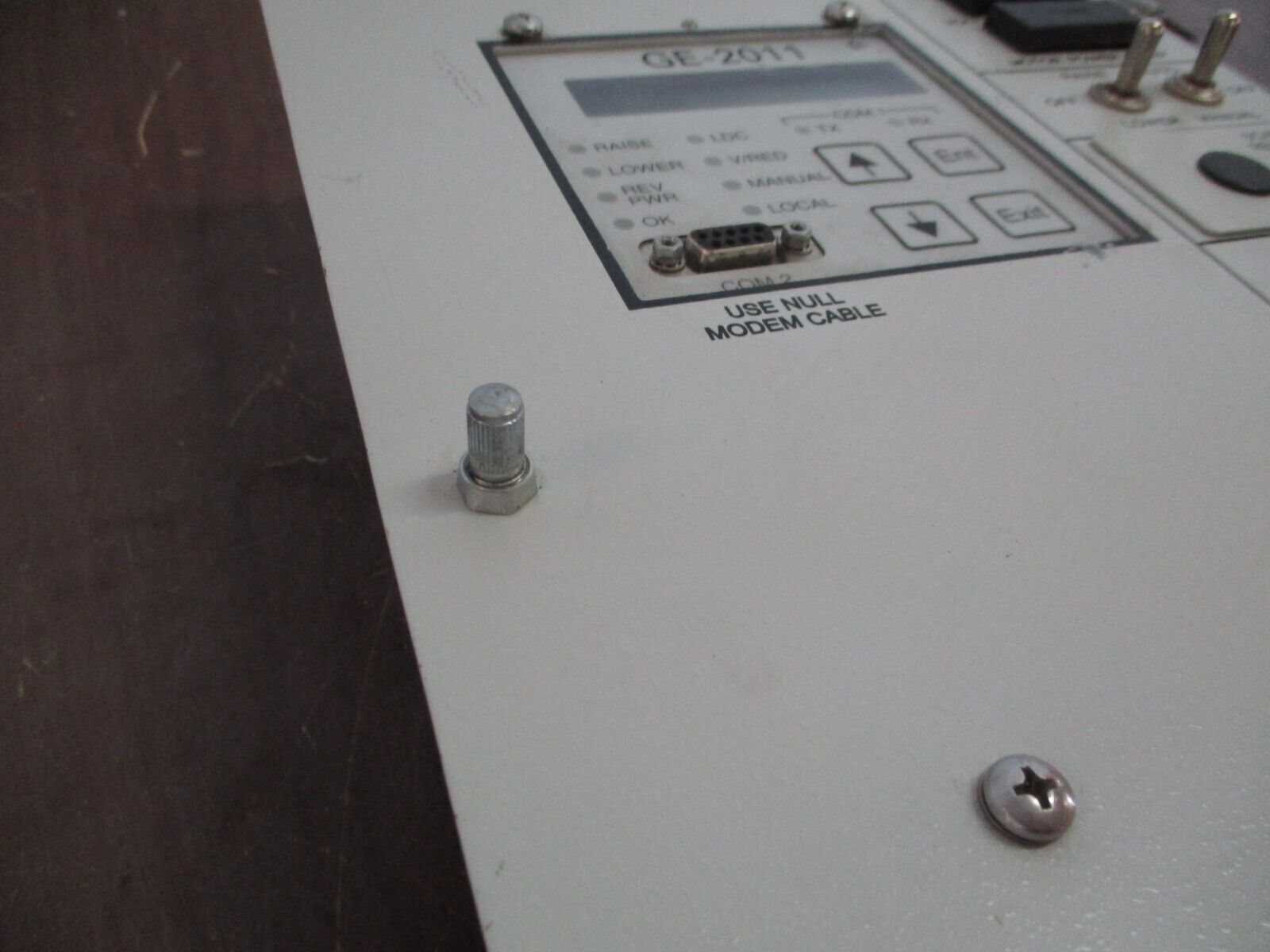 GE GE-2011 Voltage Regulator Control GE-2011C-6SL S/W: D-0146V08.10.07 Used