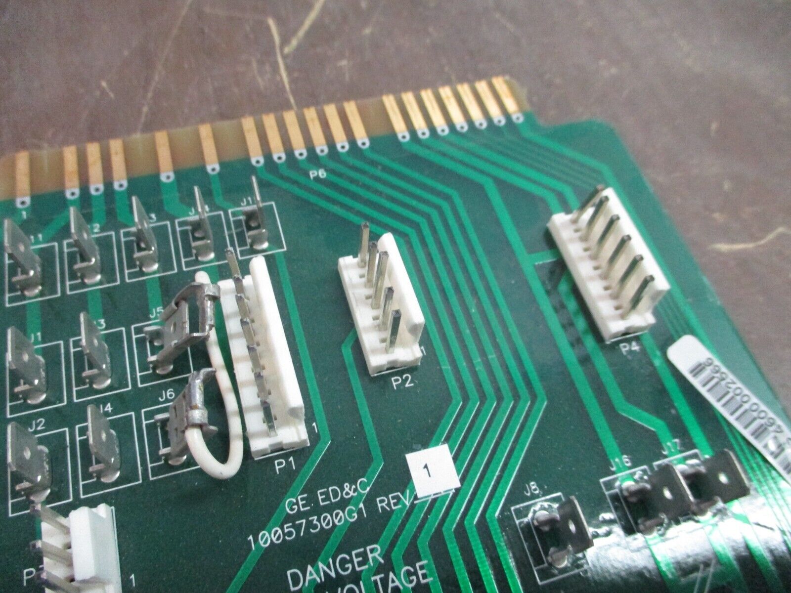 GE ED&C Interface Card 10057300G1 Rev. 1 Used