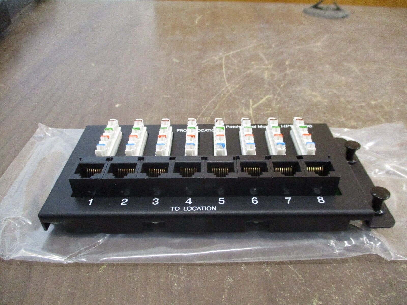 Liberty AV Patch Panel Module HPP-1008 New Surplus