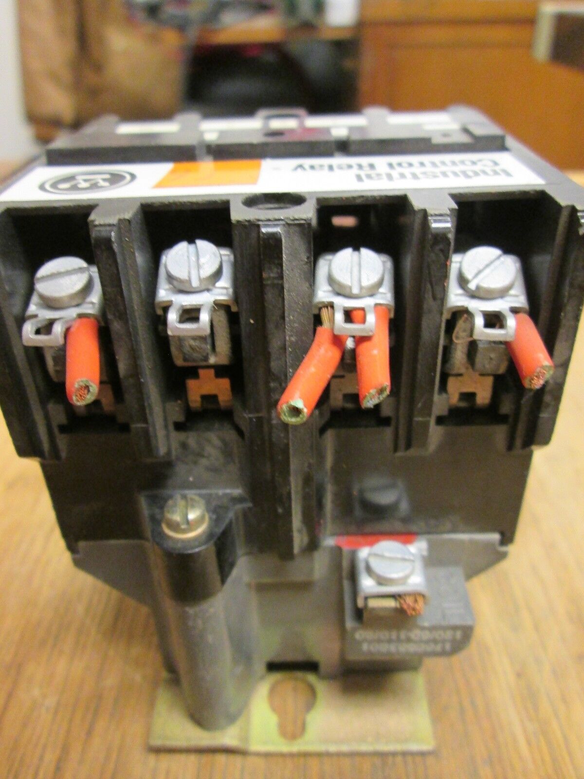 Westinghouse Industrial Control Relay 766A023601 10A 120V Coil Used