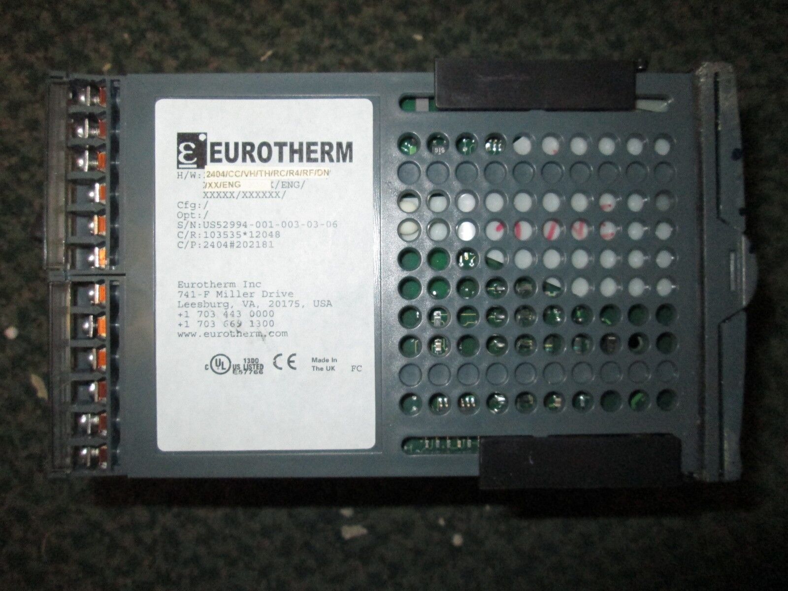 Eurotherm Temperature Controller 2404 Used