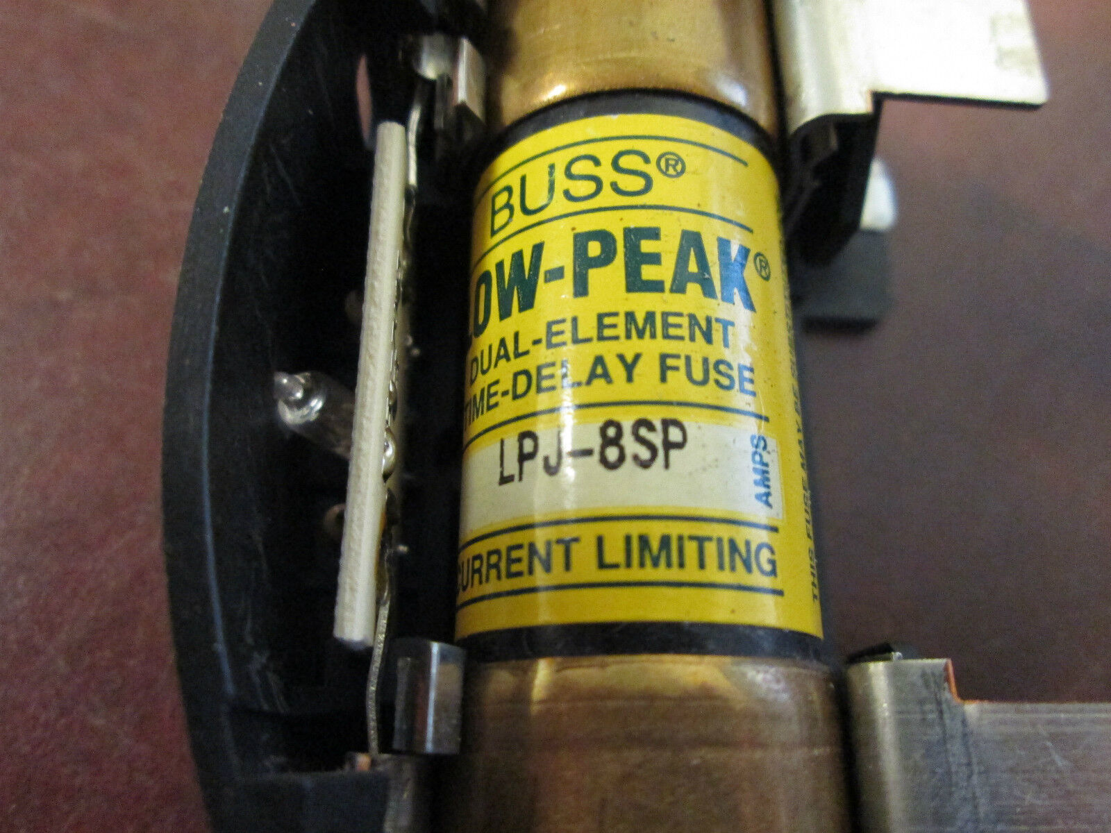 Bussmann Fuse Holder w/ Fuse JTN60030 Fuse: LPJ-8SP 0-30A 600V *Lot of 3* Used