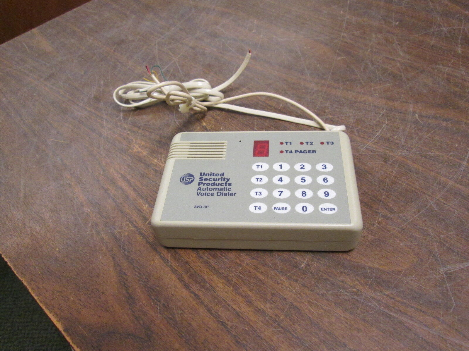 United Security Products Automatic Voice Dialer AVD-3P Used