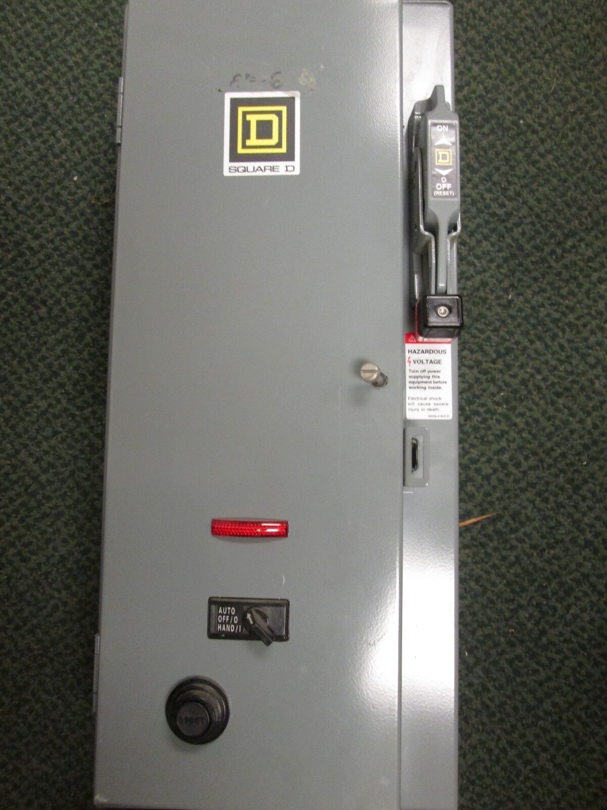 Square D Fusible Combination 8538SCG14V02S 120V Coil Nema 1 Enclosure size 0