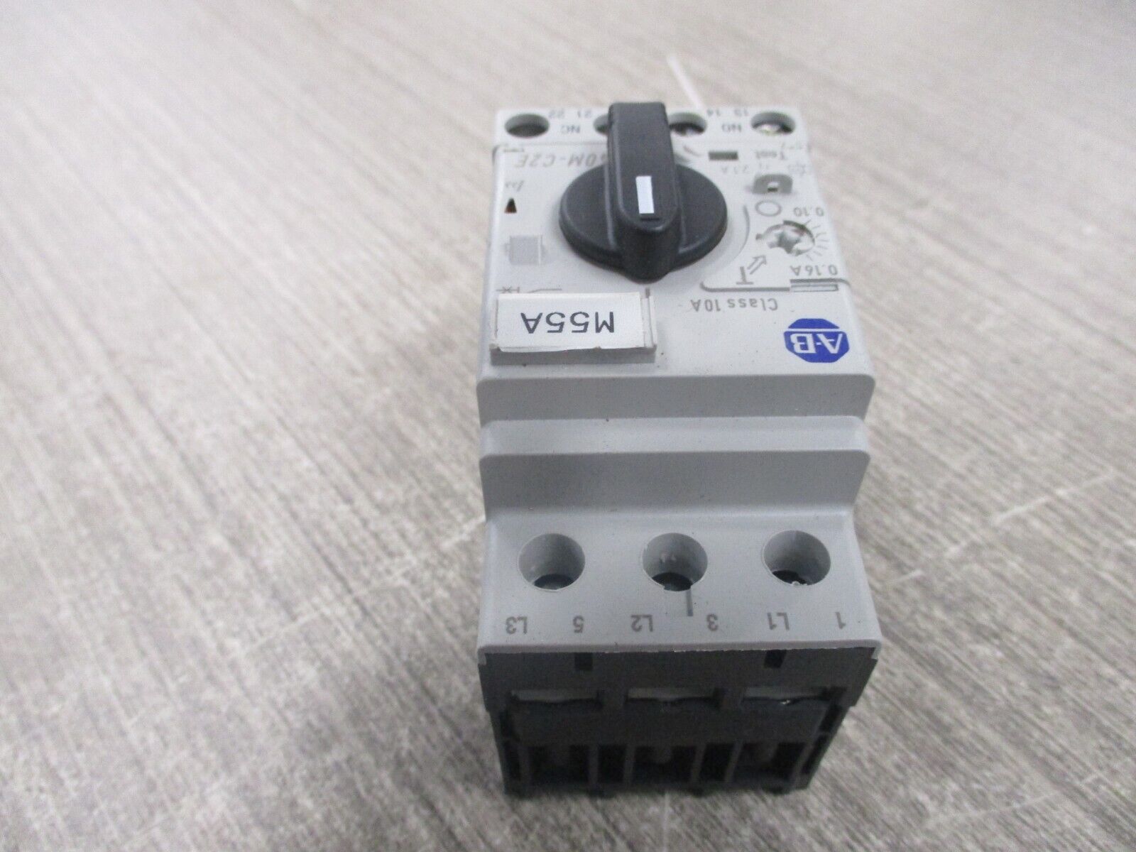 Allen-Bradley Manual Motor Protector 140M-C2E-A16 Ser. C Trip : 0.1-0.16A Used