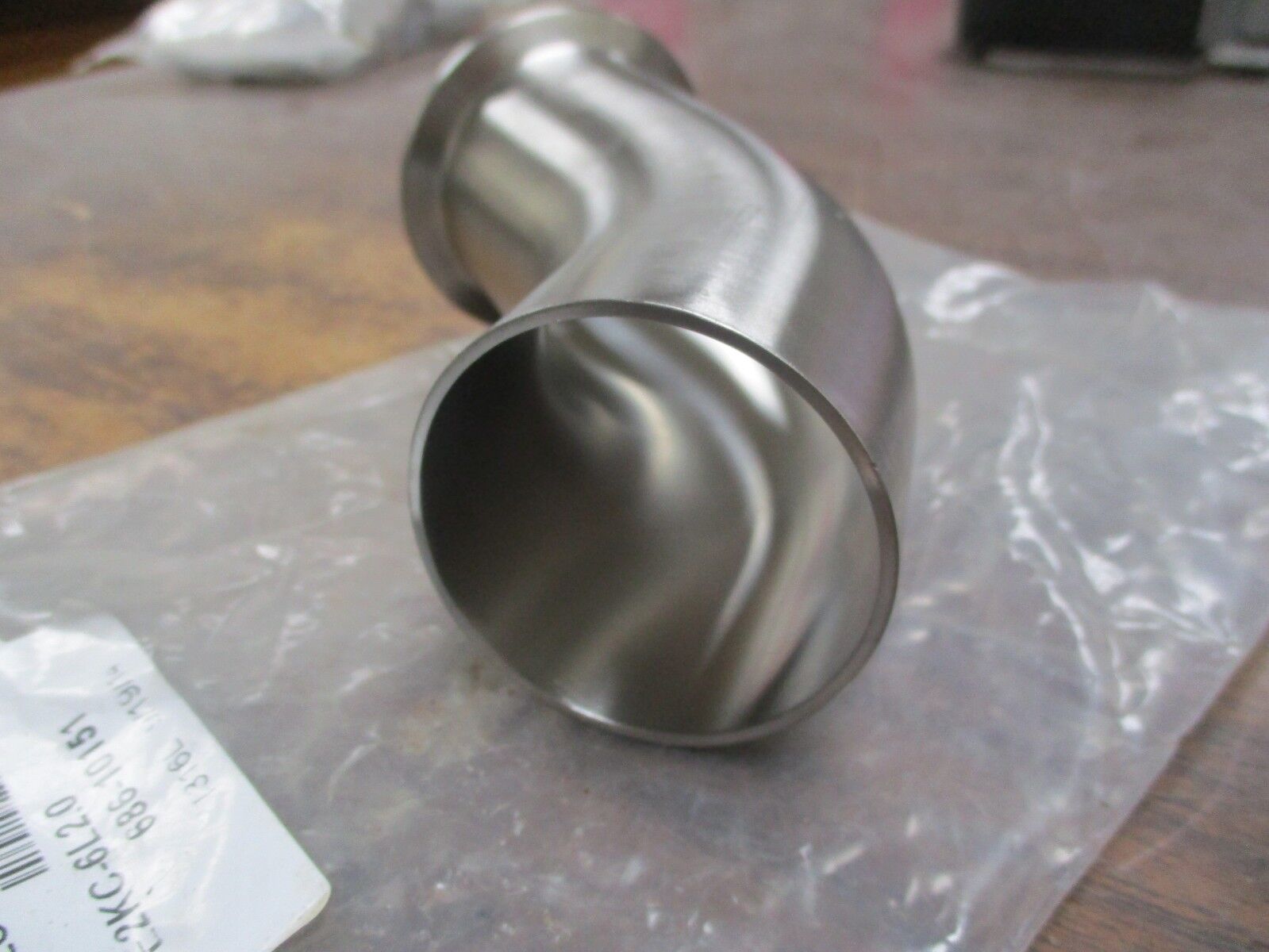 VNE Stainless Steel 45° Elbow E2KC-6L2.0 Size: 2" New Surplus