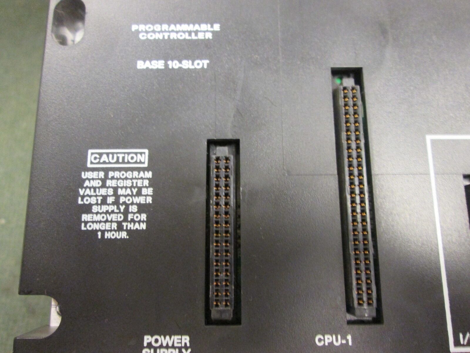 GE Fanuc EMI Enhanced Base IC693CHS391K 10-Slot Used