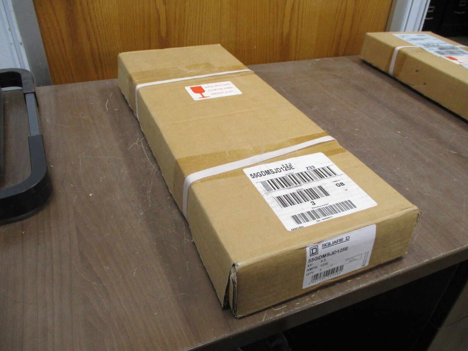 Square D Fuse 55GDMSJD125E 125E 5.5kV *Box of 3* New Surplus
