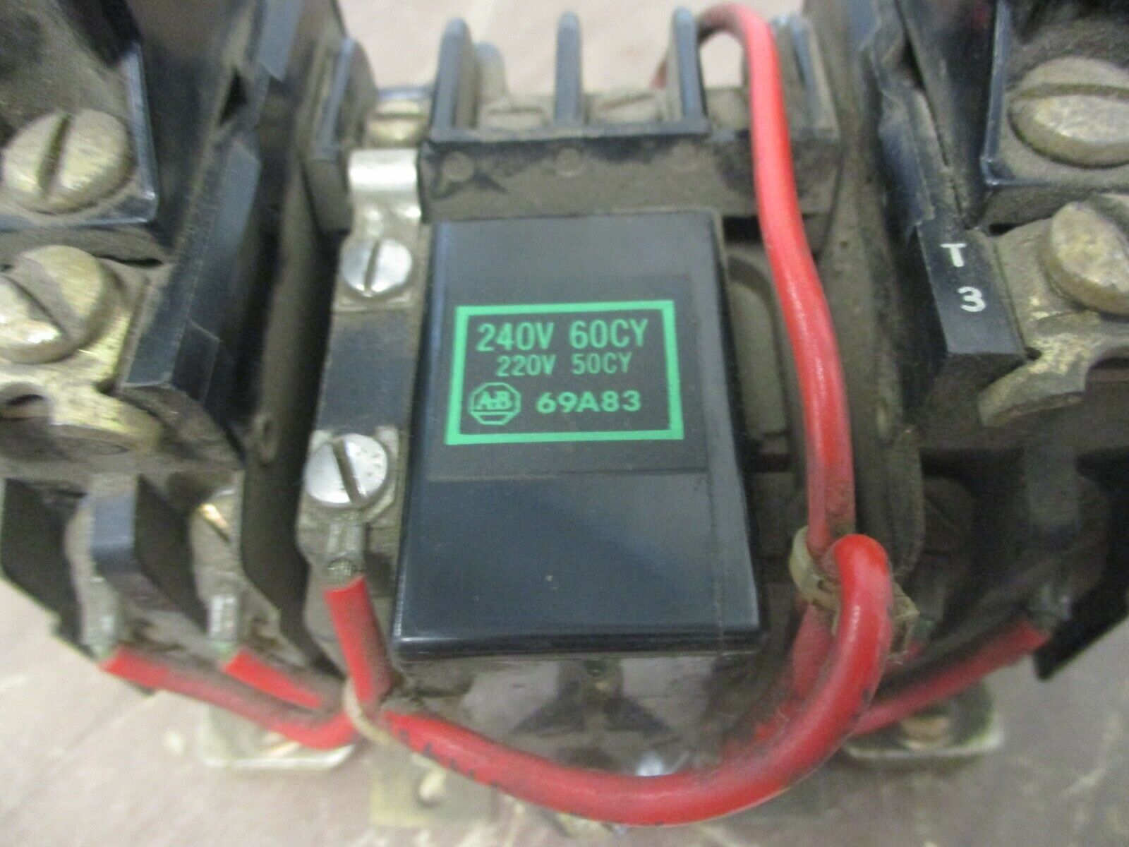 Allen-Bradley Starter 709TOA Ser. K 240V Coil Used