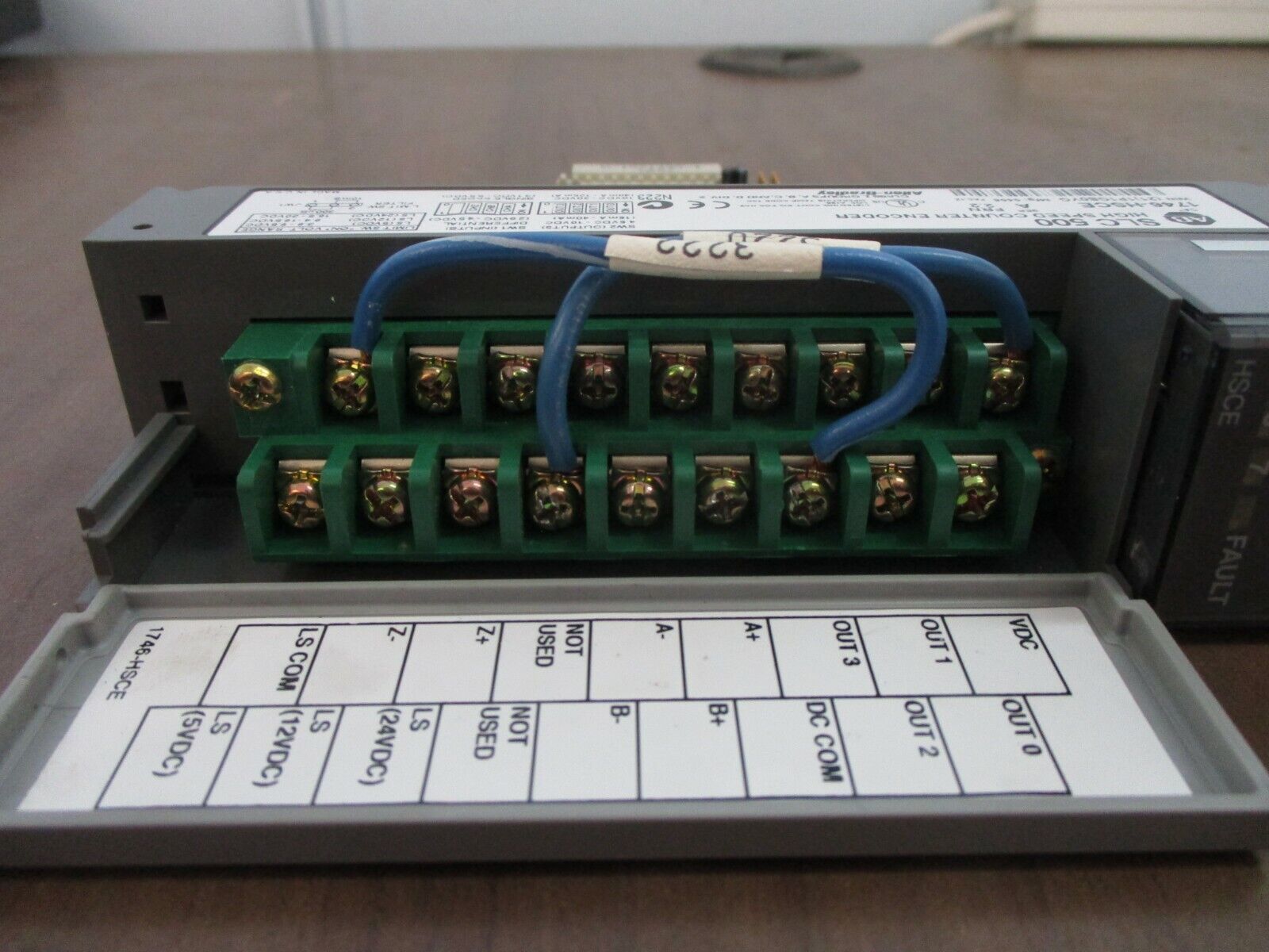 Allen-Bradley SLC 500 High Speed Counter Encoder 1746-HSCE Ser. A Used