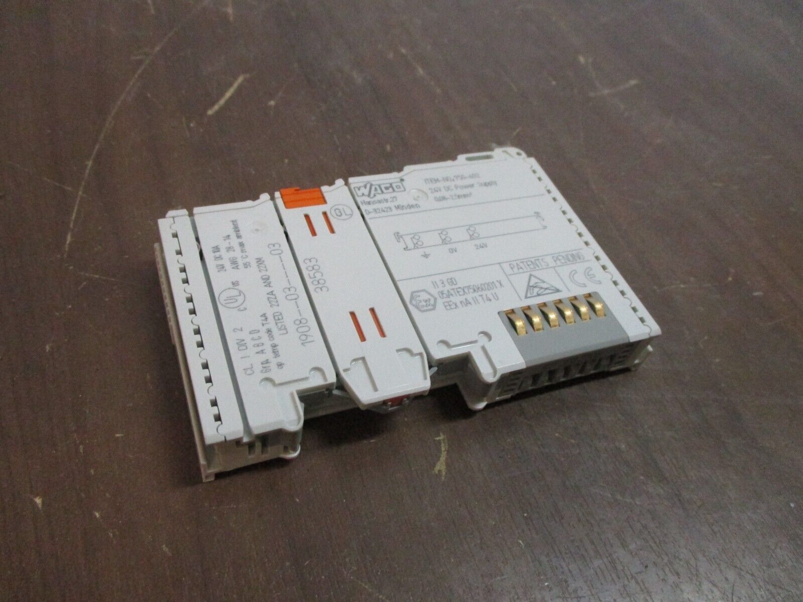 Wago Power Supply Module 750-602 24VDC Used