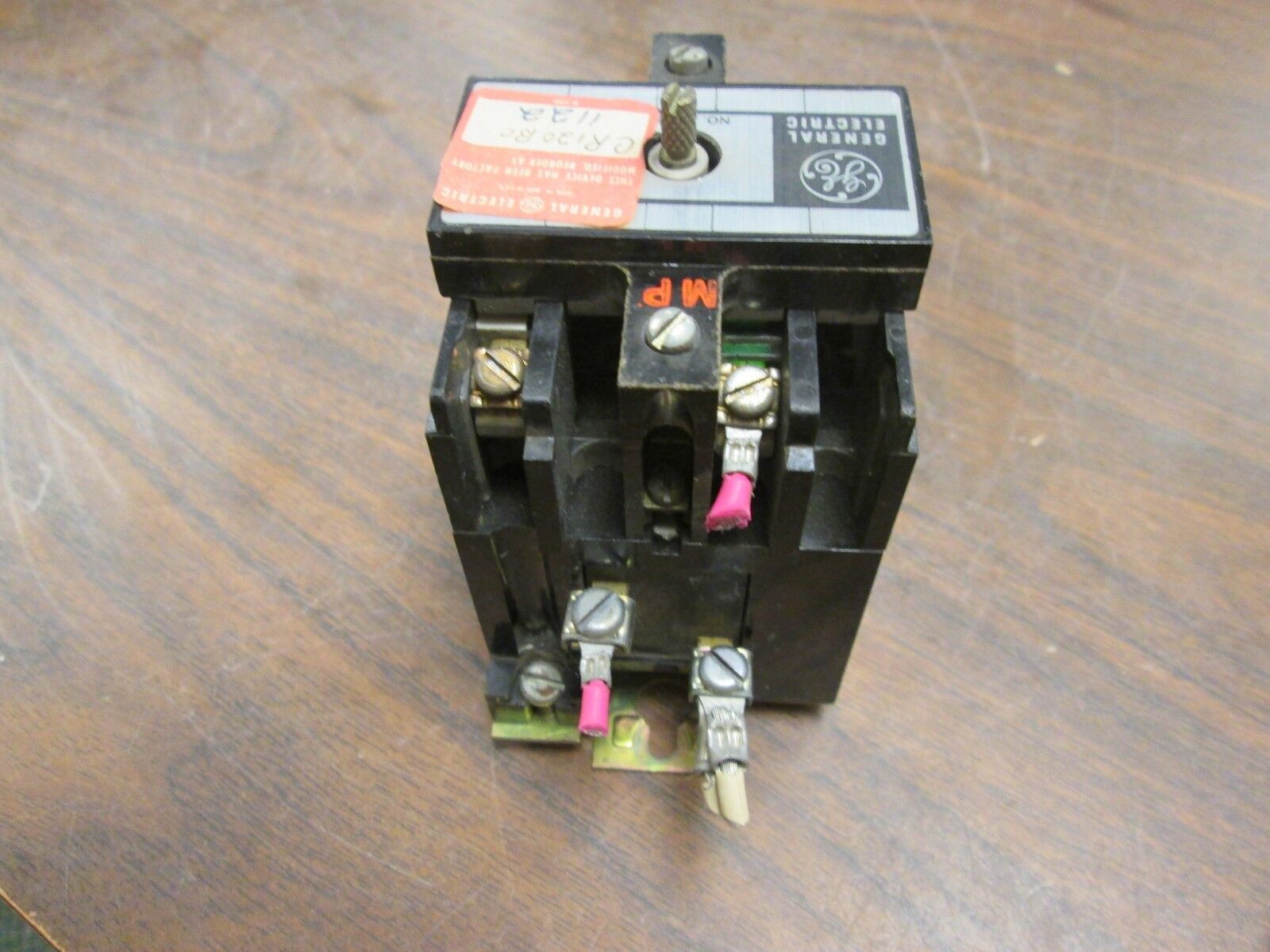 GE Relay CR120B0 1122 120V Coil Used