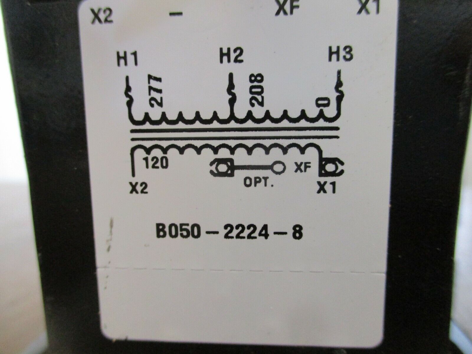 Cutler-Hammer Control Transformer C0050E3AFB 50VA Pri: 208/277V Sec: 120V Used