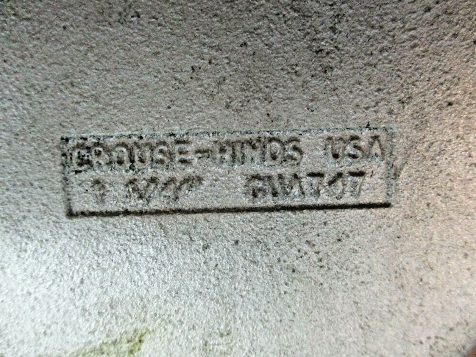 Crouse-Hinds Explosion Proof Outlet Box GUA747 1 1/4" Used