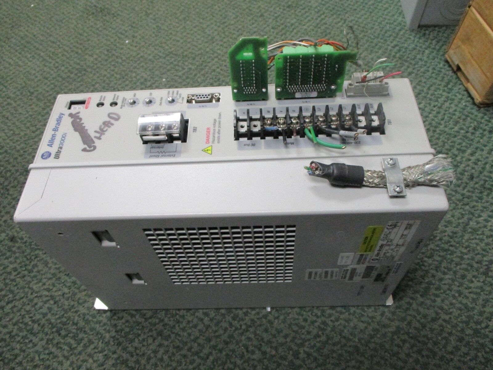 Allen-Bradley Ultra 3000i Servo Drive 2098-D5D-HVO30X-DN Ser. B F/W Rev: 1.53