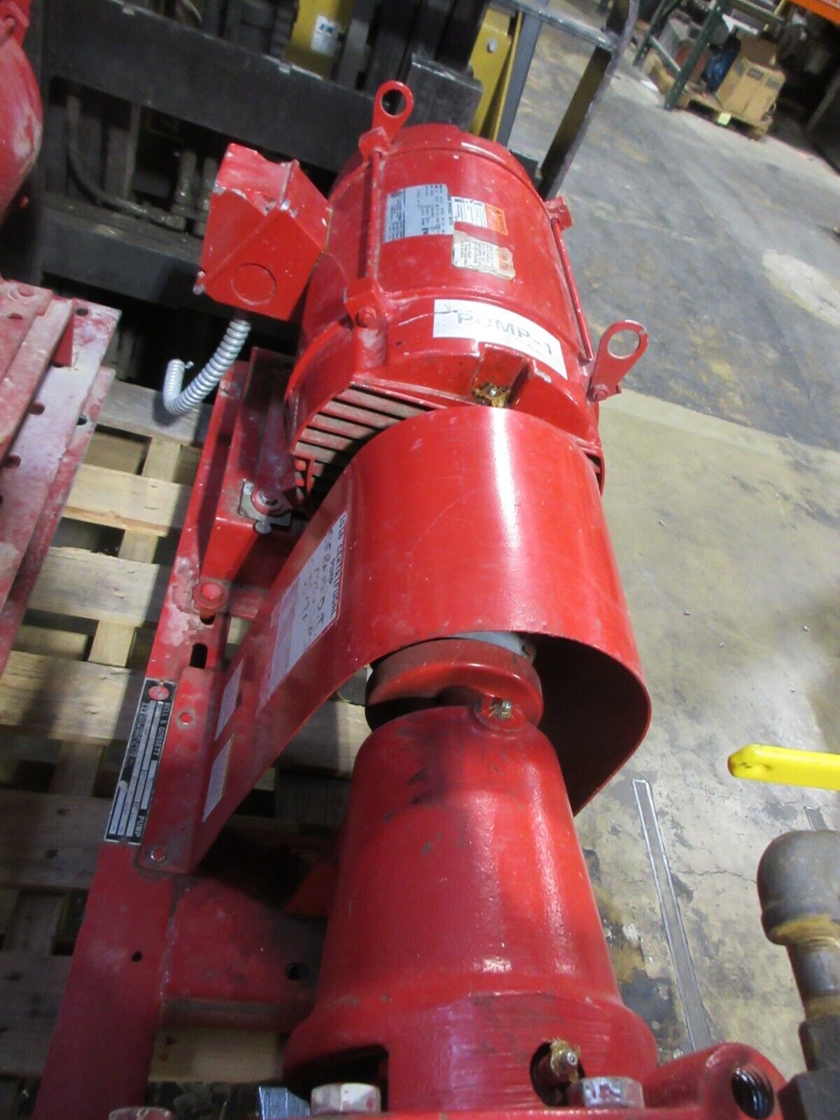 Bell & Gossett 1510 Pump 2G 10.5 BF 15HP 150GPM 105FT Head 1800RPM Used