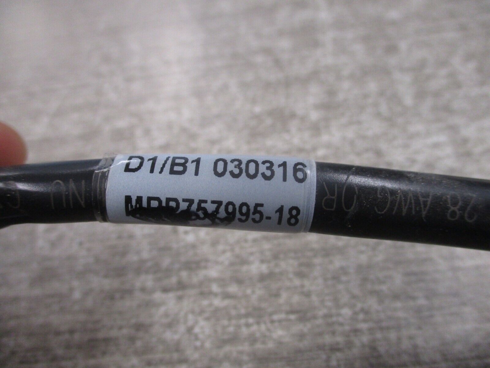 Emerson Liebert Display Cable 542264G1 Used