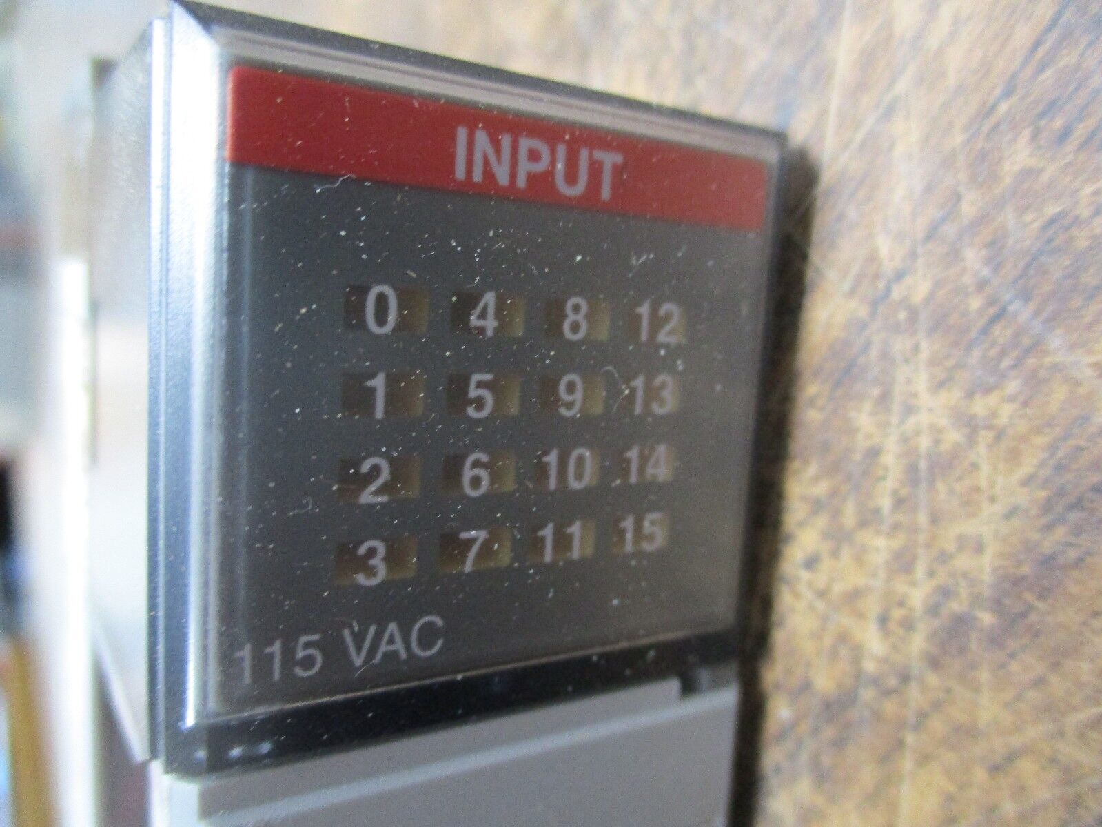 Allen-Bradley SLC500 Input Module 1746-IA16 85-132VAC 50/60Hz Ser. C Used