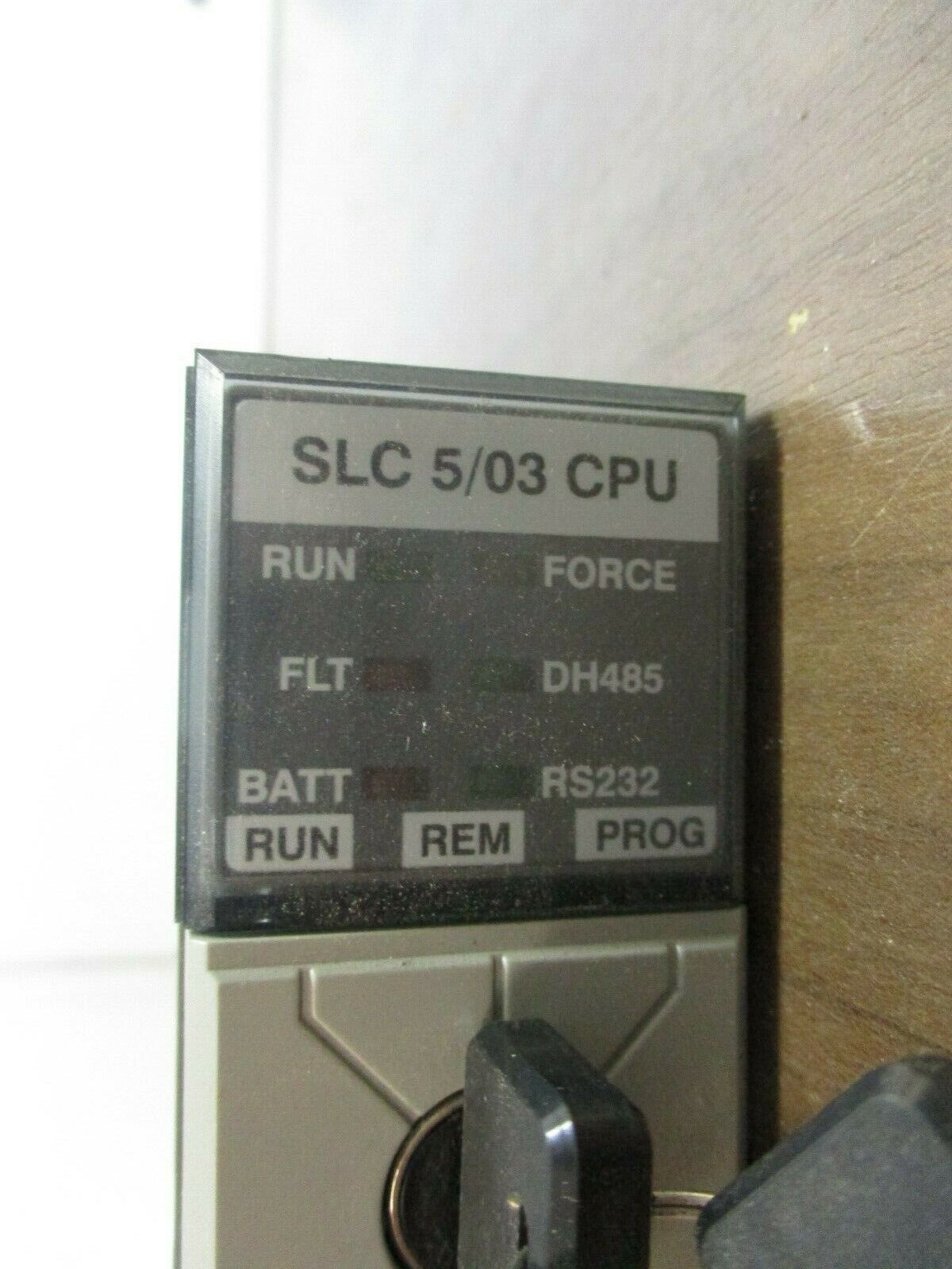 Allen-Bradley SLC 500 Processor Unit 1747-L531 Ser E Proc Rev 8 Used