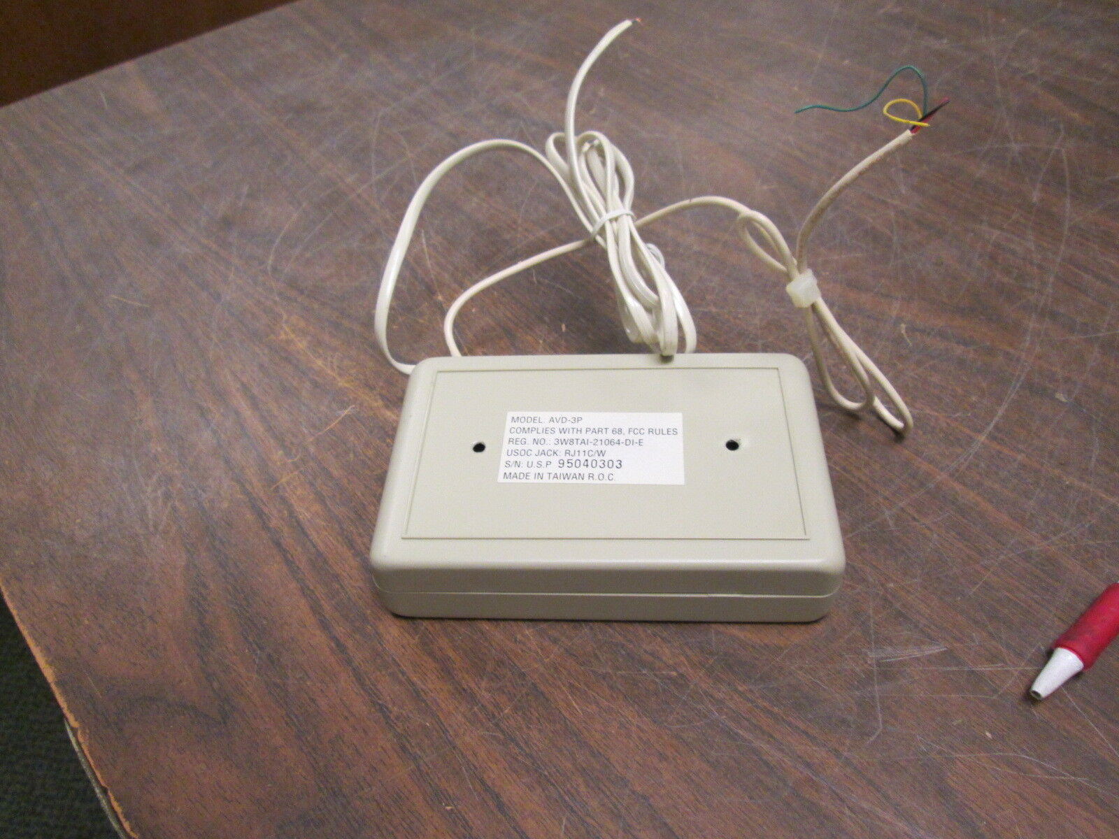 United Security Products Automatic Voice Dialer AVD-3P Used