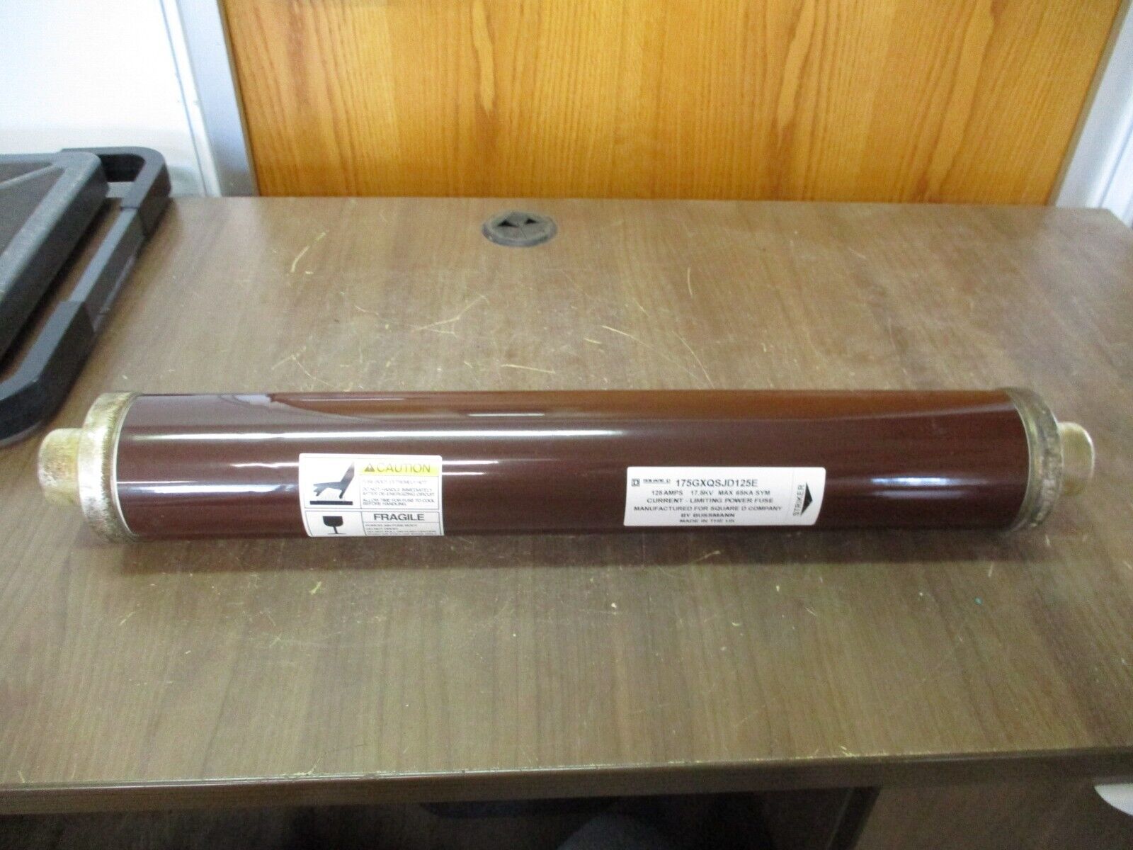 Square D Fuse 175GXQSJD125E 125A 17.5kV Used