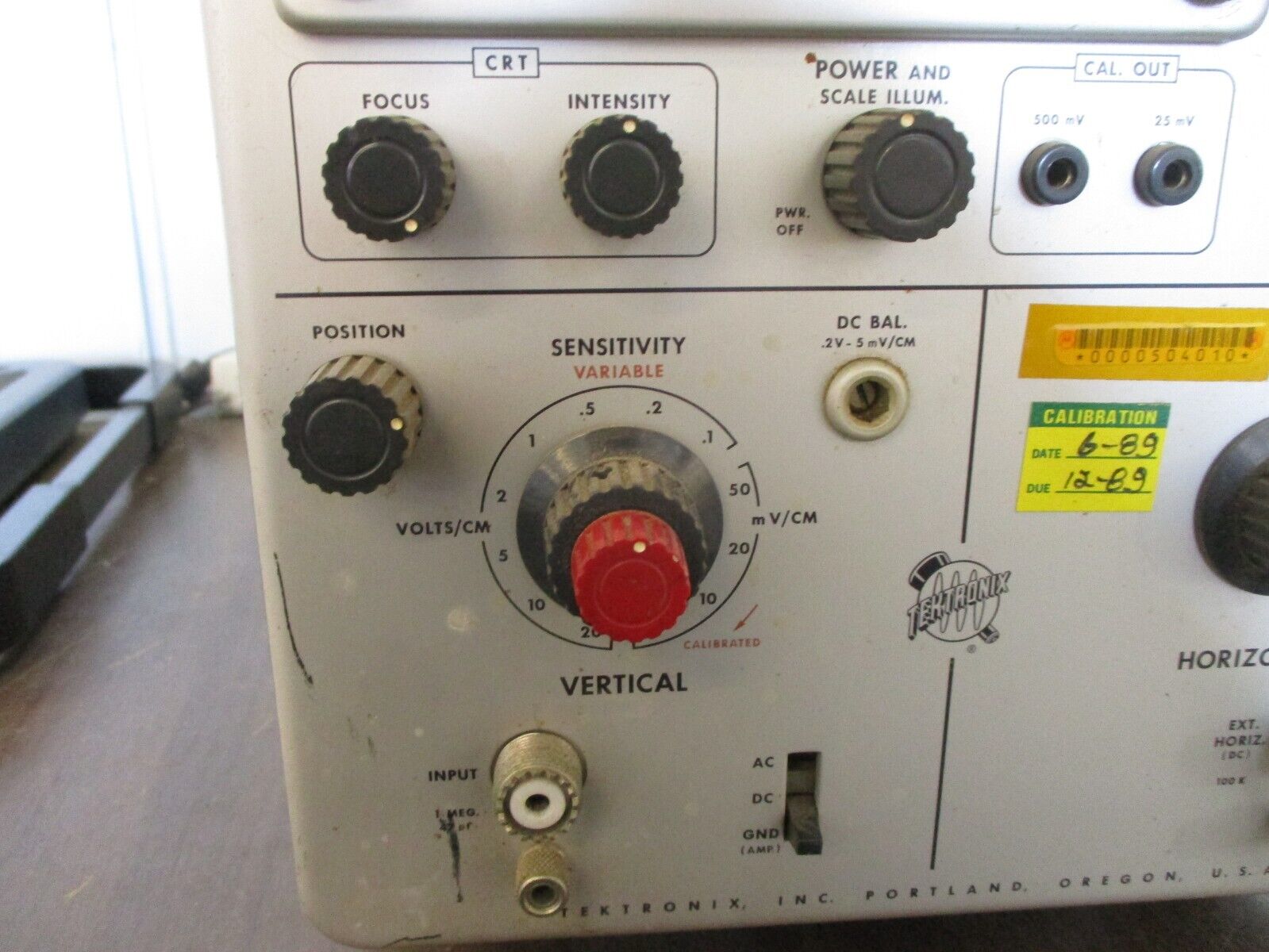 Tektonix Oscilloscope Type 504 Used