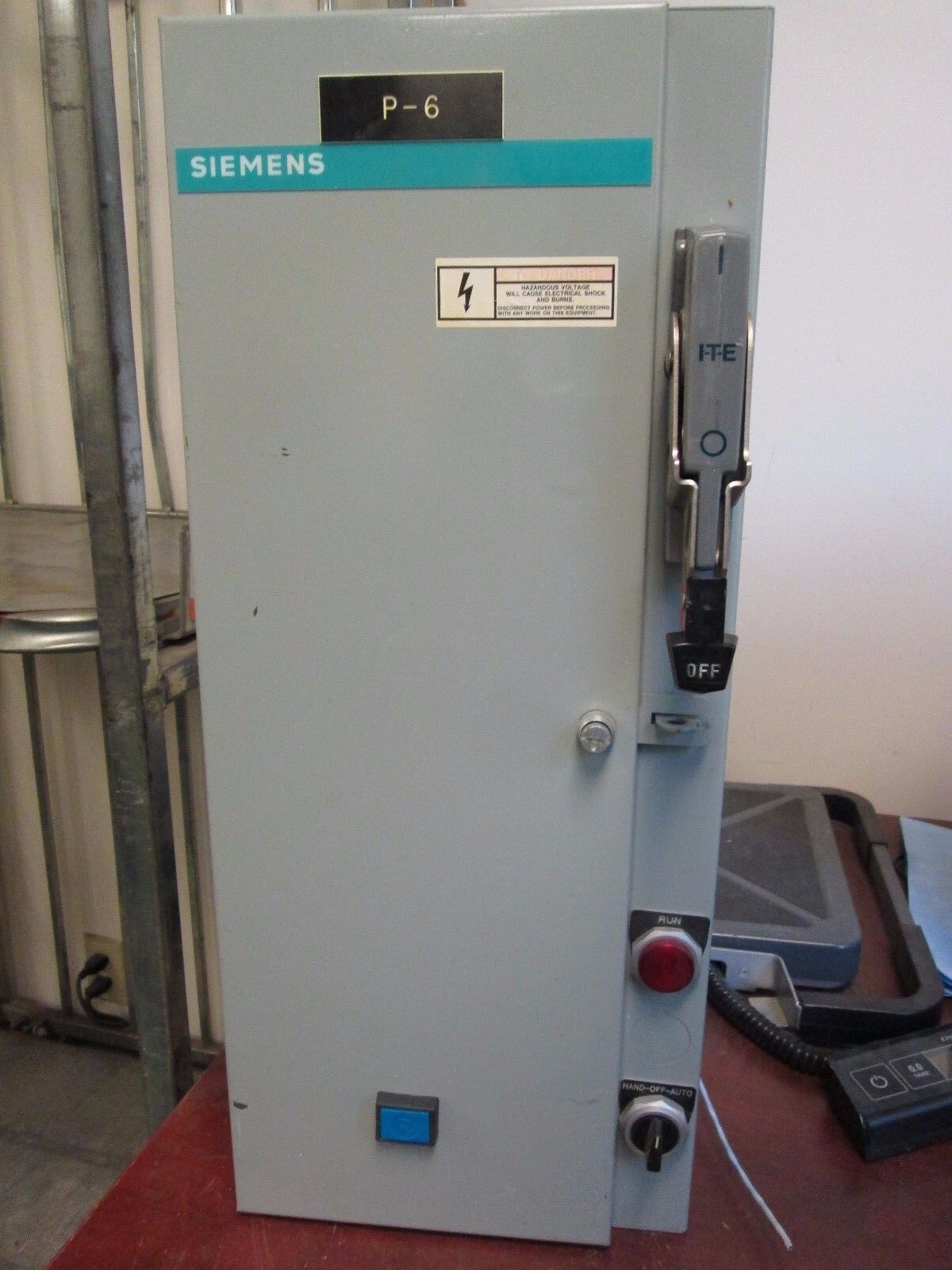 Siemens Fusible Combination SCF C11 Size 1 120V Coil Used