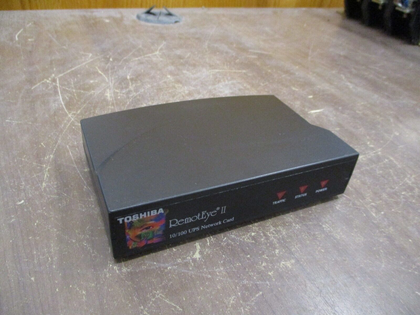 Toshiba RemotEye II 10/100 UPS Network Card RMTI-EXT-R4 12VDC 150mA Used